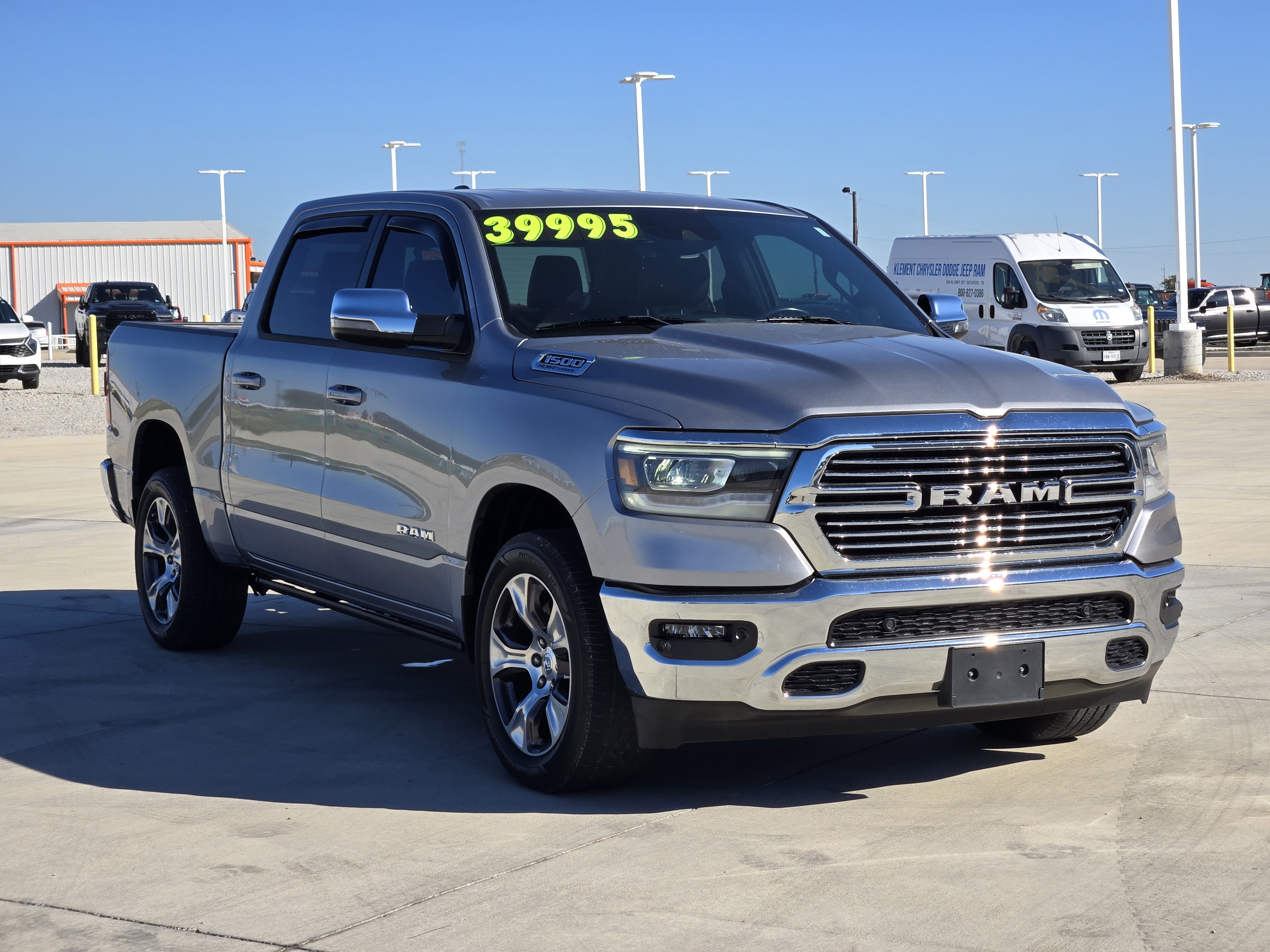 Certified Used 2023 Billet Silver Metallic Clear Coat Ram Laramie image 4
