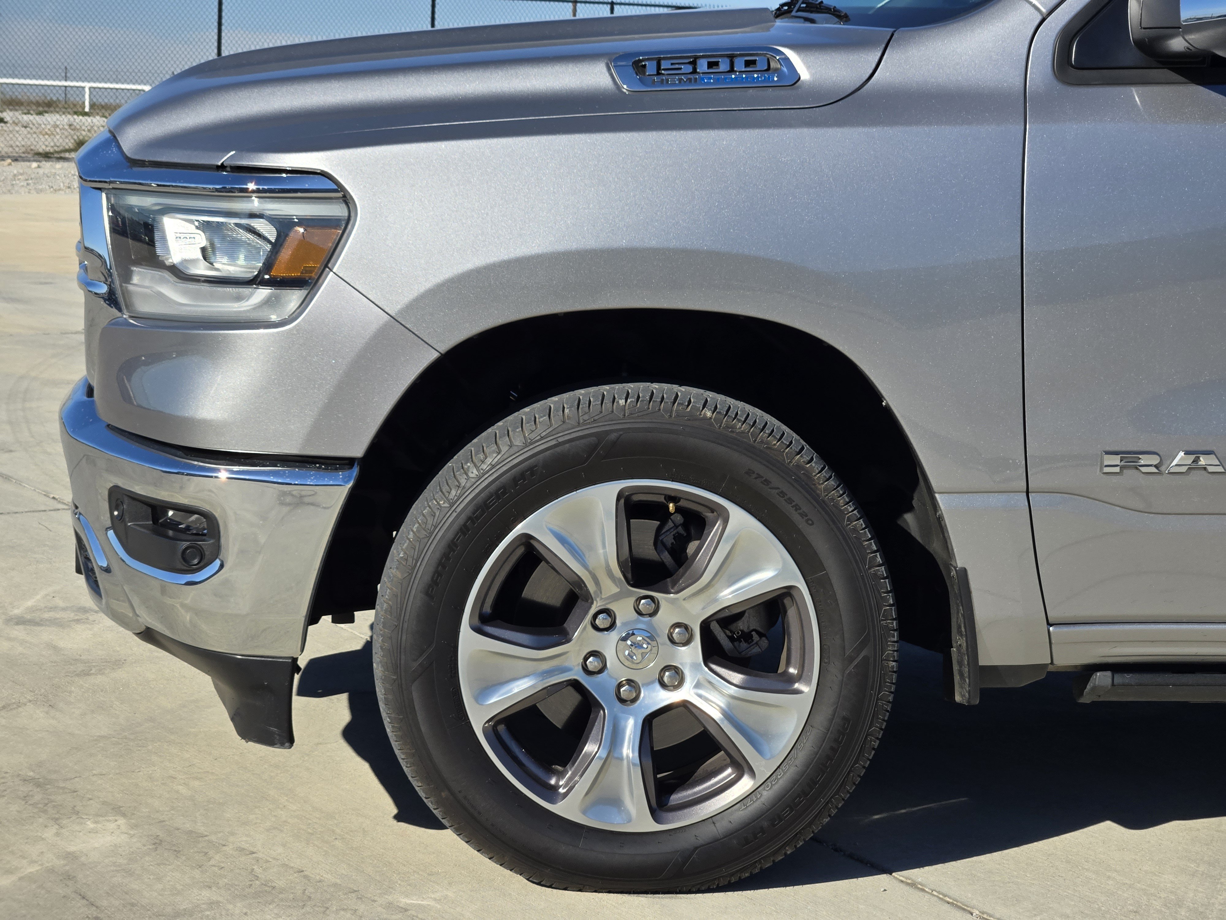 Certified Used 2023 Billet Silver Metallic Clear Coat Ram Laramie image 9