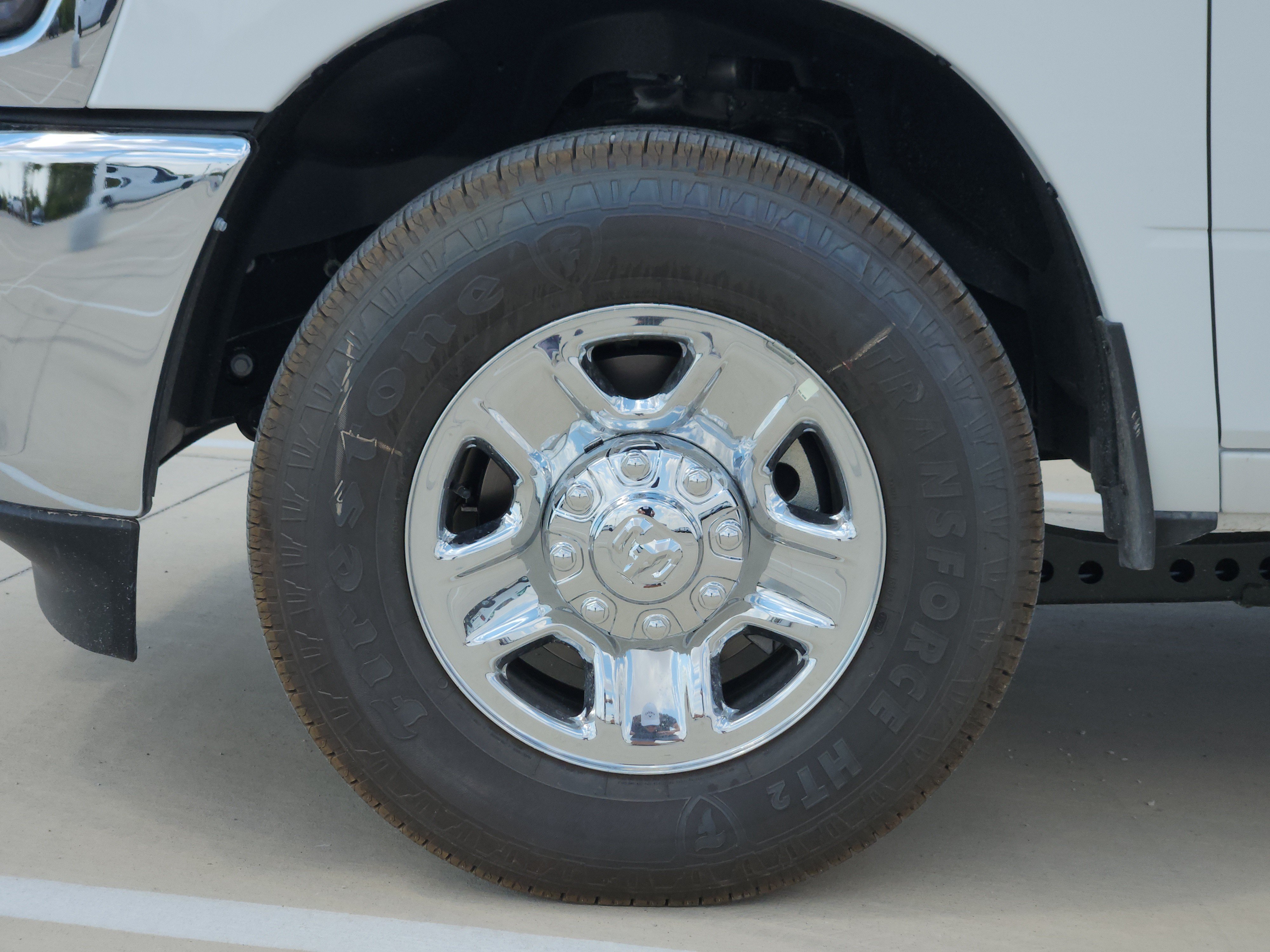 New 2026 Bright White Clear-Coat Exterior Paint RAM Tradesman Crew Cab 4x2 8