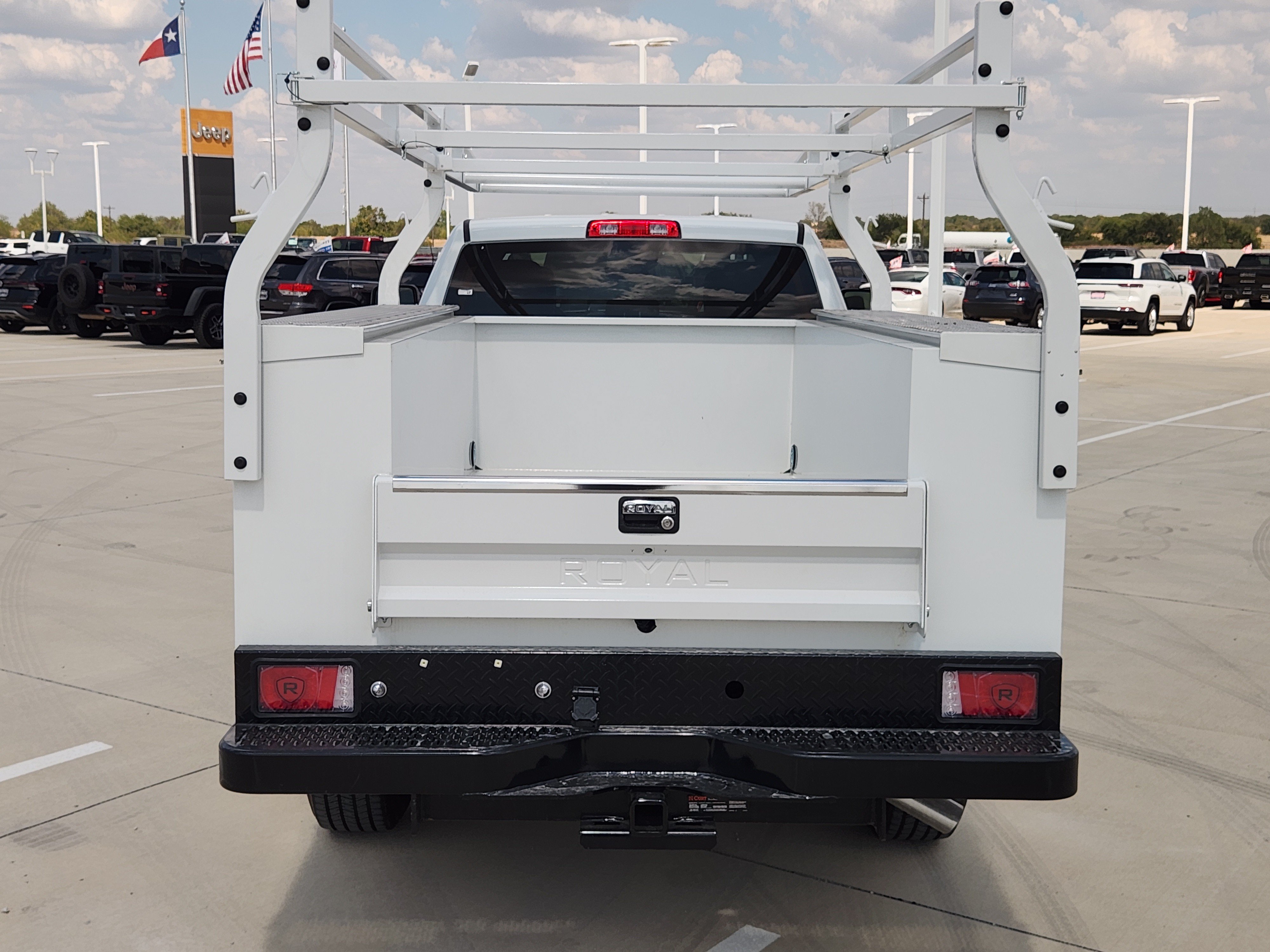 New 2026 Bright White Clear-Coat Exterior Paint RAM Tradesman Crew Cab 4x2 8