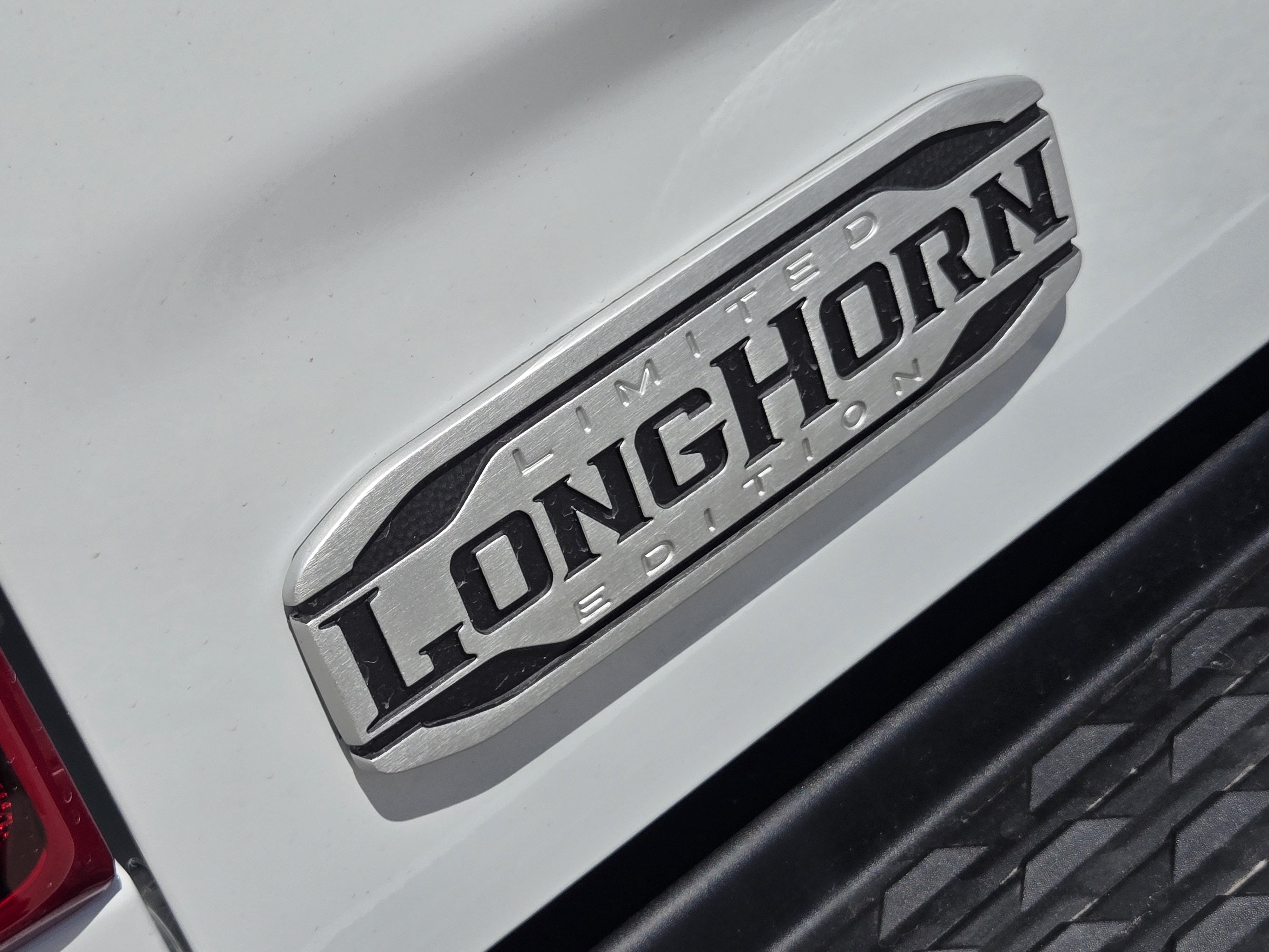 New 2026 Bright White Clear-Coat Exterior Paint RAM Limited Longhorn Mega Cab 4x4 8