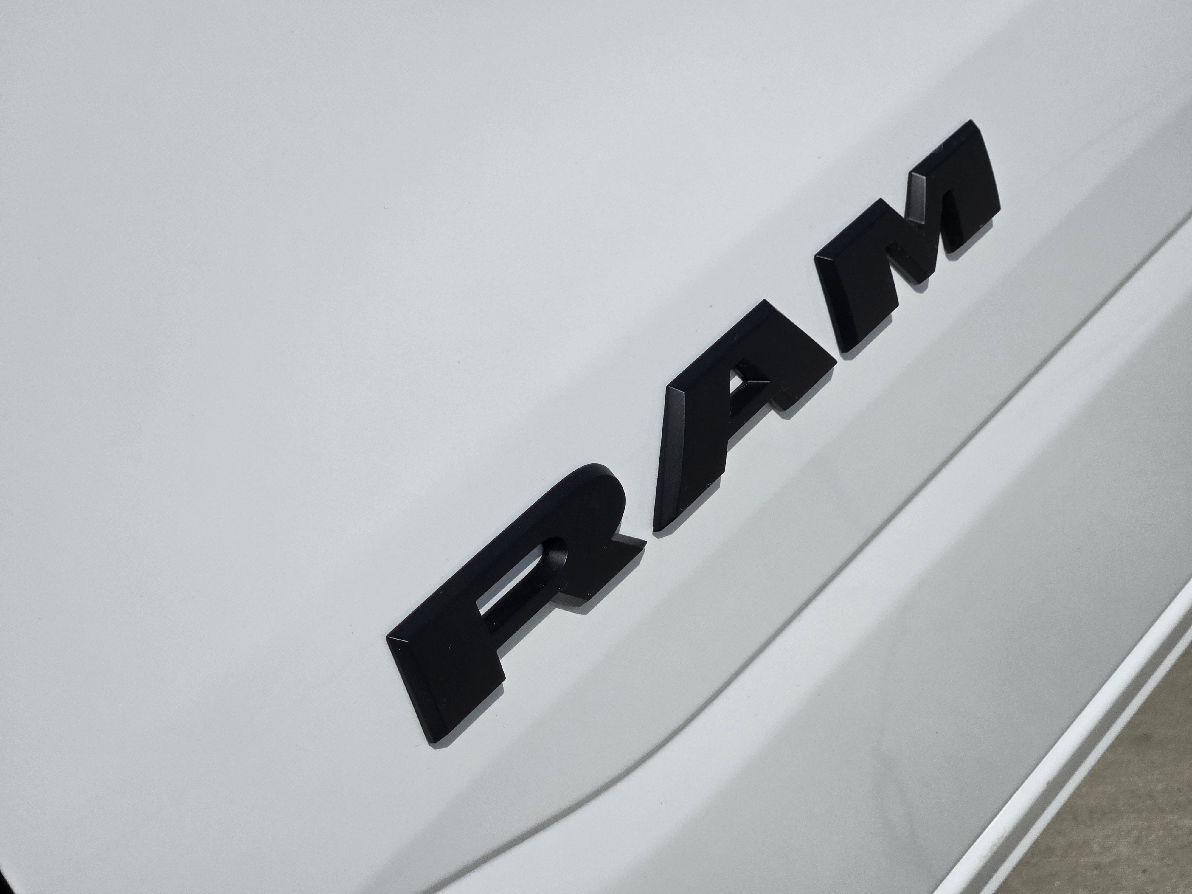 New 2026 Bright White Clear-Coat Exterior Paint RAM Tradesman Quad Cab 4x4 6