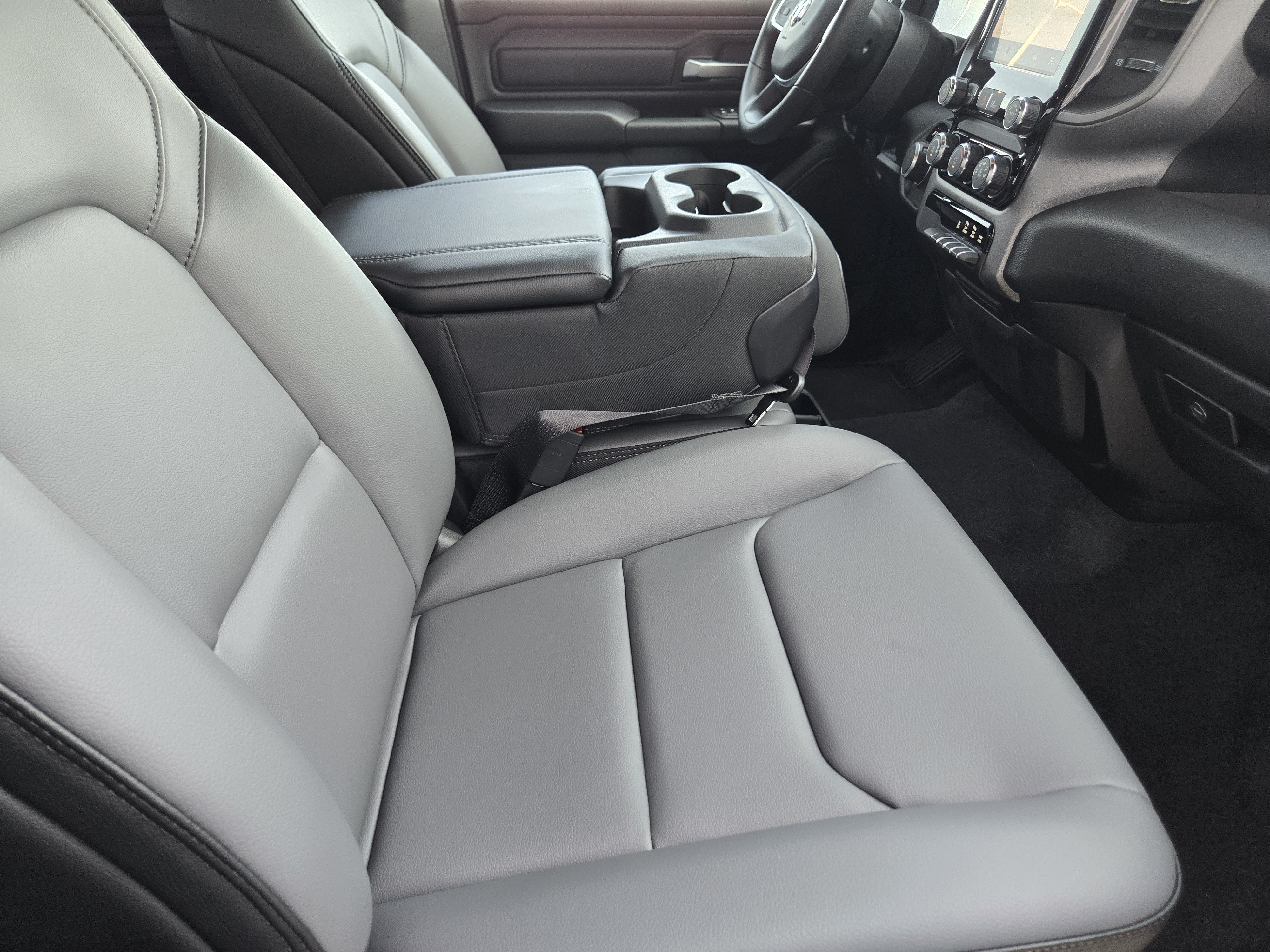 New 2026 Bright White Clear-Coat Exterior Paint RAM Tradesman Quad Cab 4x4 6