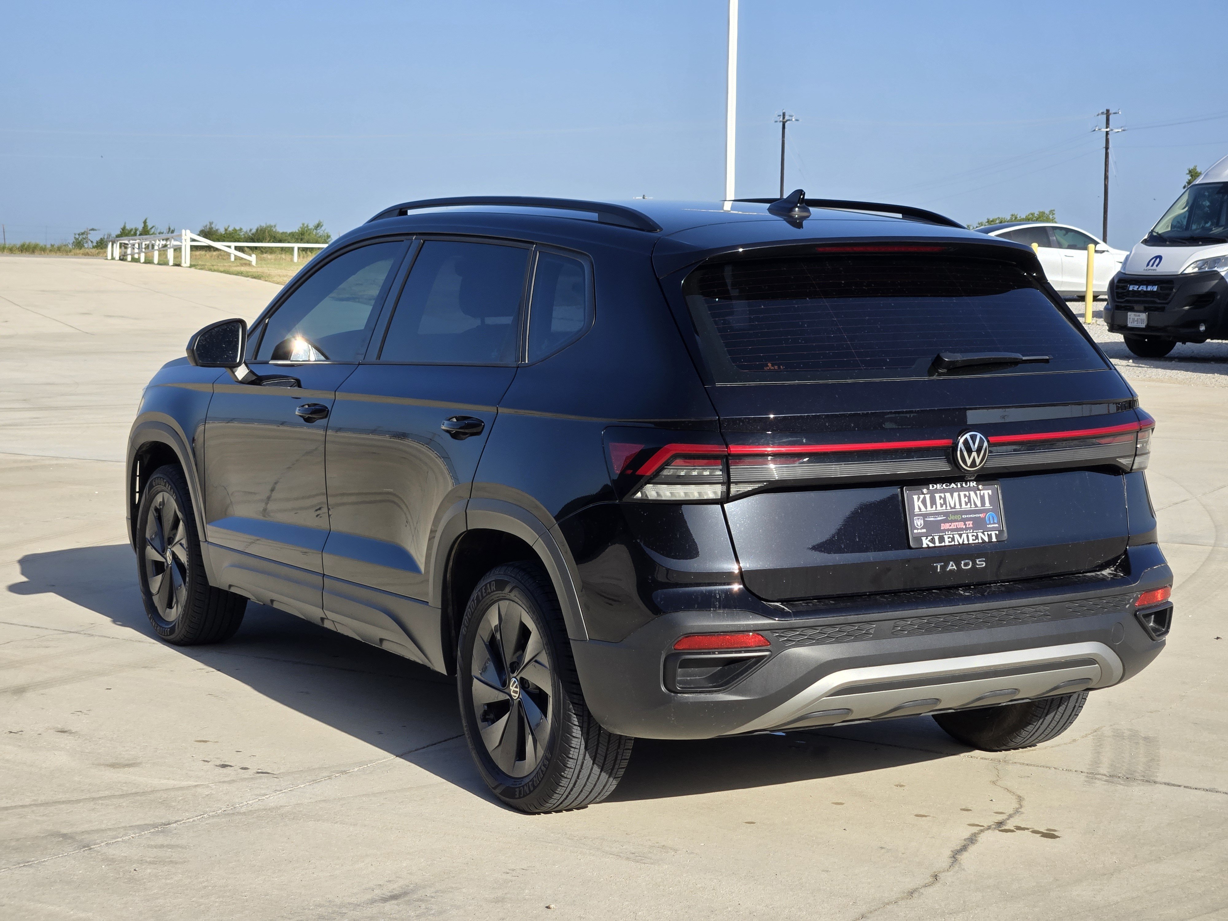 Used 2025 Deep Black Pearl Volkswagen S image 6