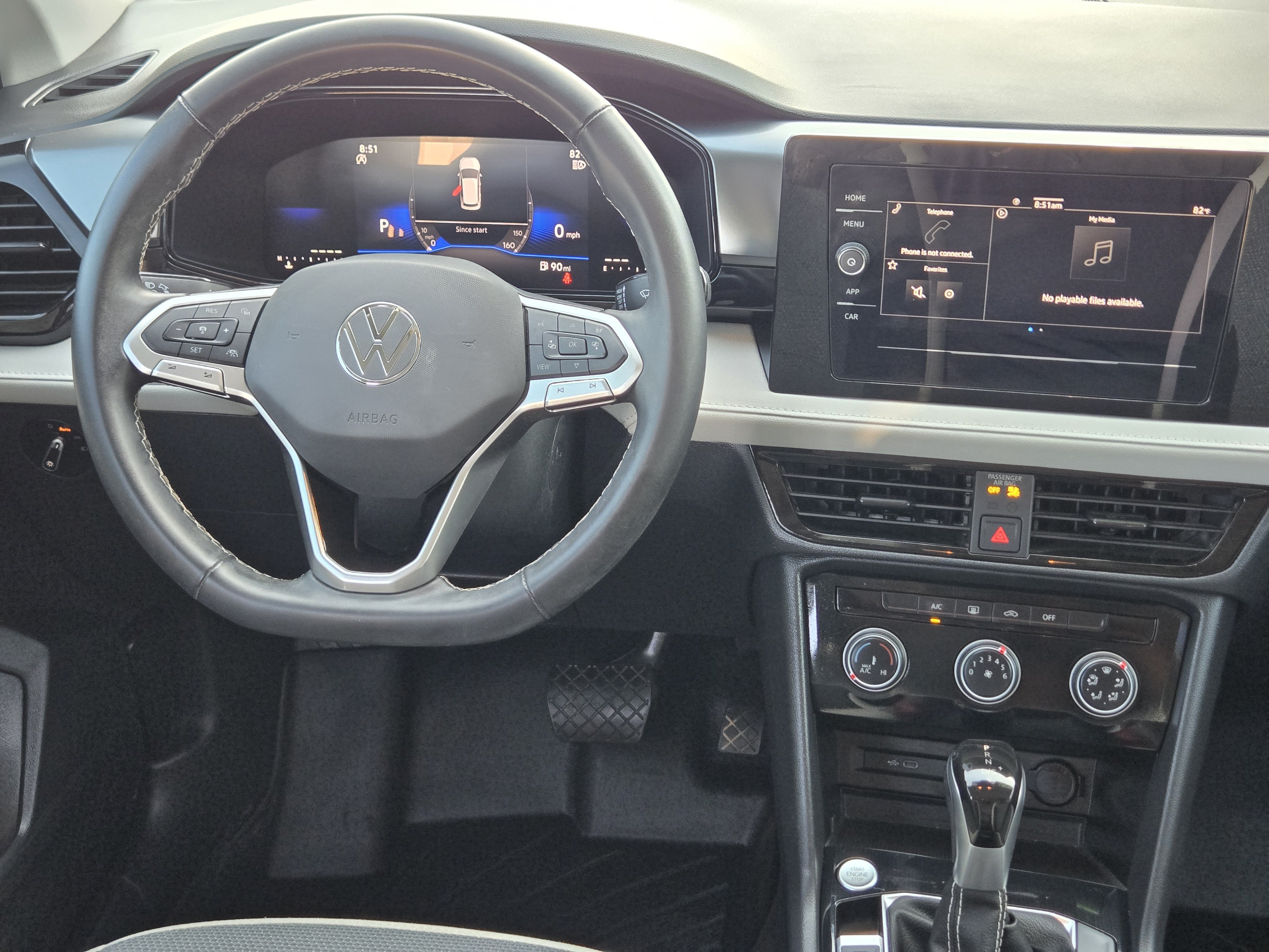 Used 2025 Deep Black Pearl Volkswagen S image 25