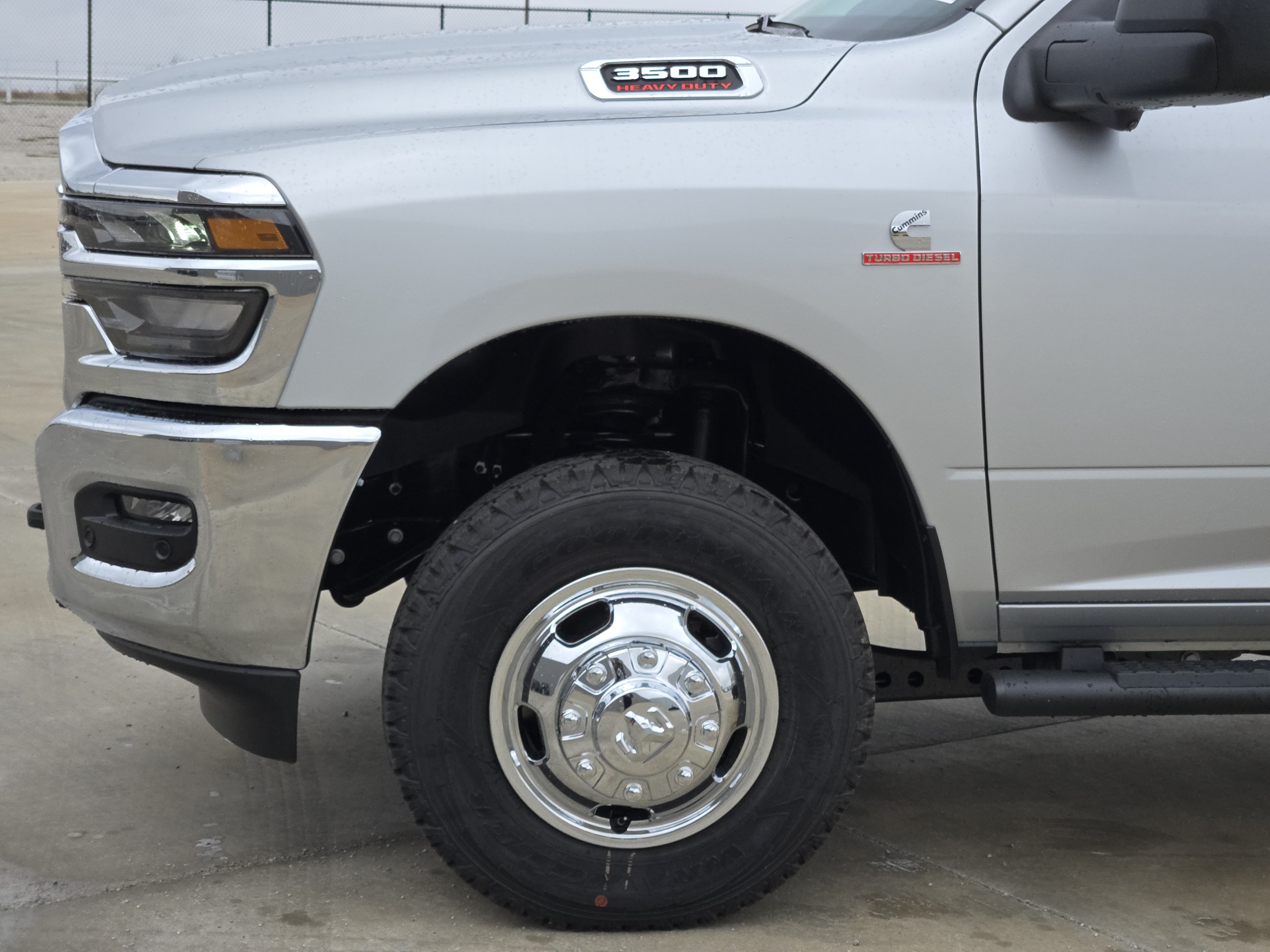 New 2026 Silver-Zynith Exterior Paint RAM Tradesman Crew Cab 4x4 8