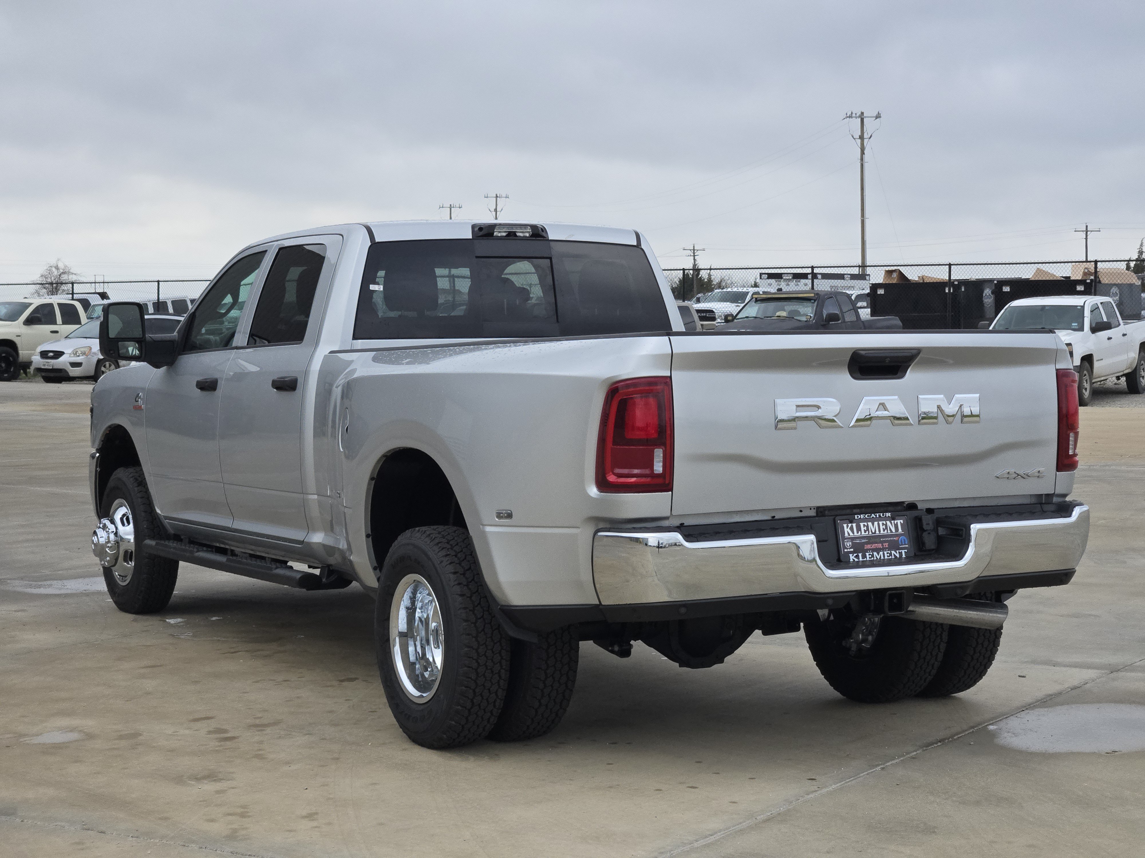 New 2026 Silver-Zynith Exterior Paint RAM Tradesman Crew Cab 4x4 8