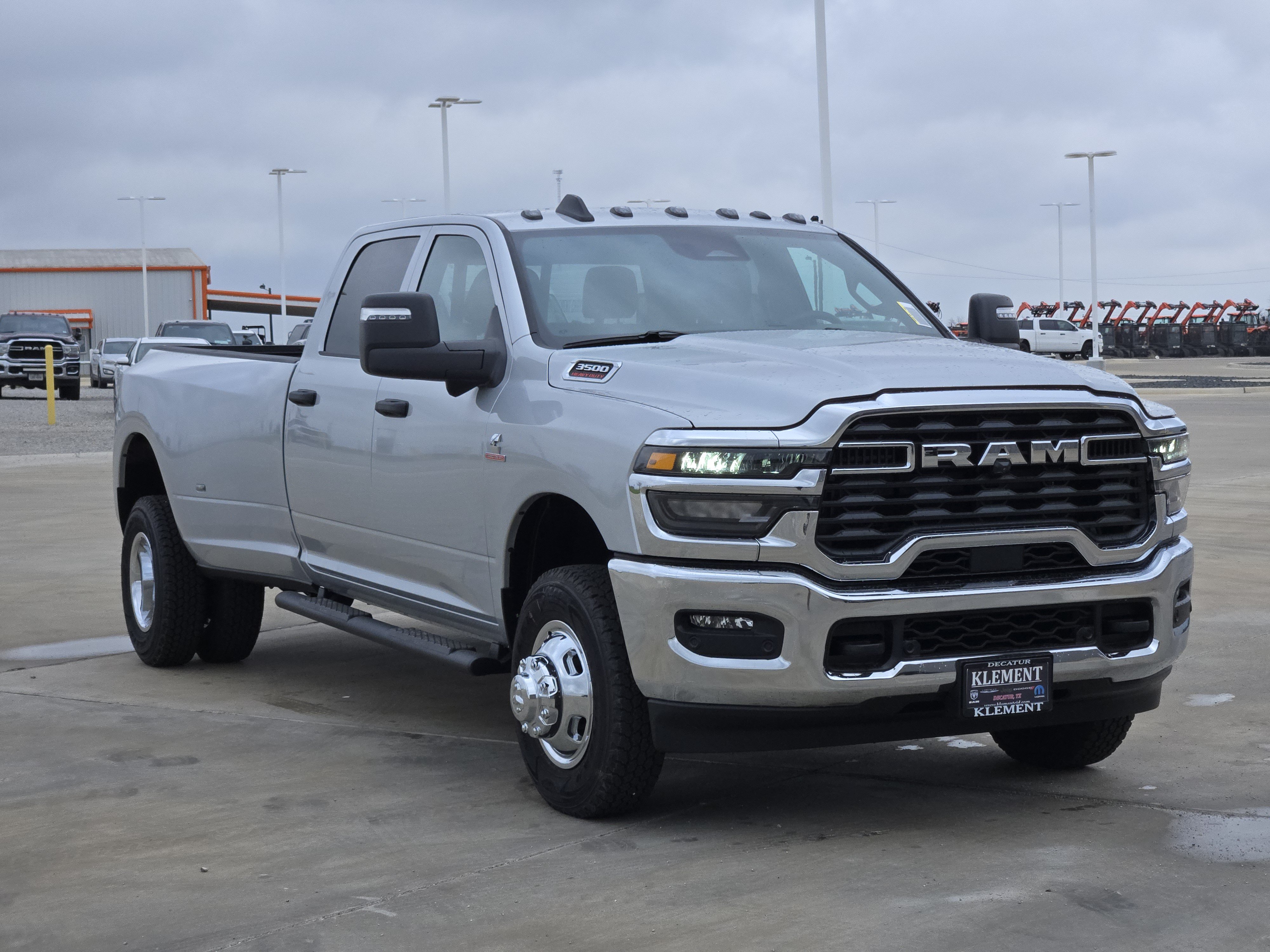New 2026 Silver-Zynith Exterior Paint RAM Tradesman Crew Cab 4x4 8