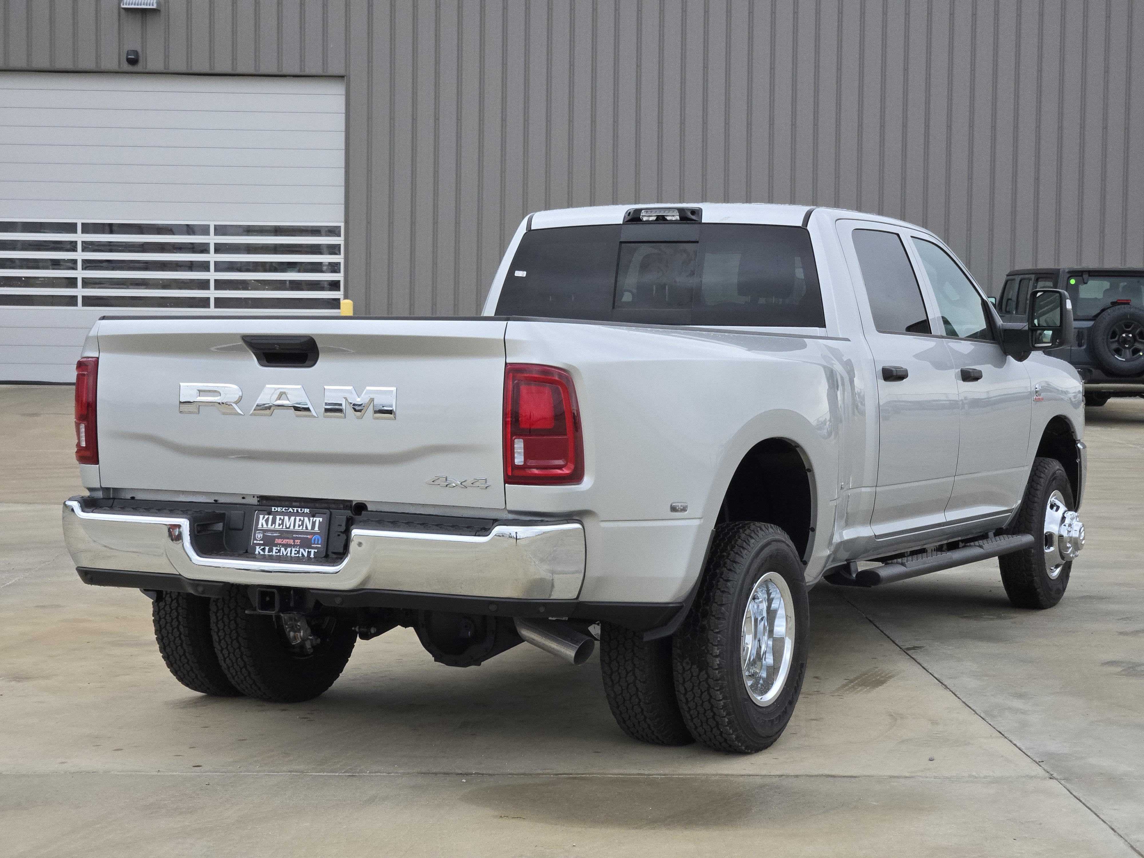 New 2026 Silver-Zynith Exterior Paint RAM Tradesman Crew Cab 4x4 8