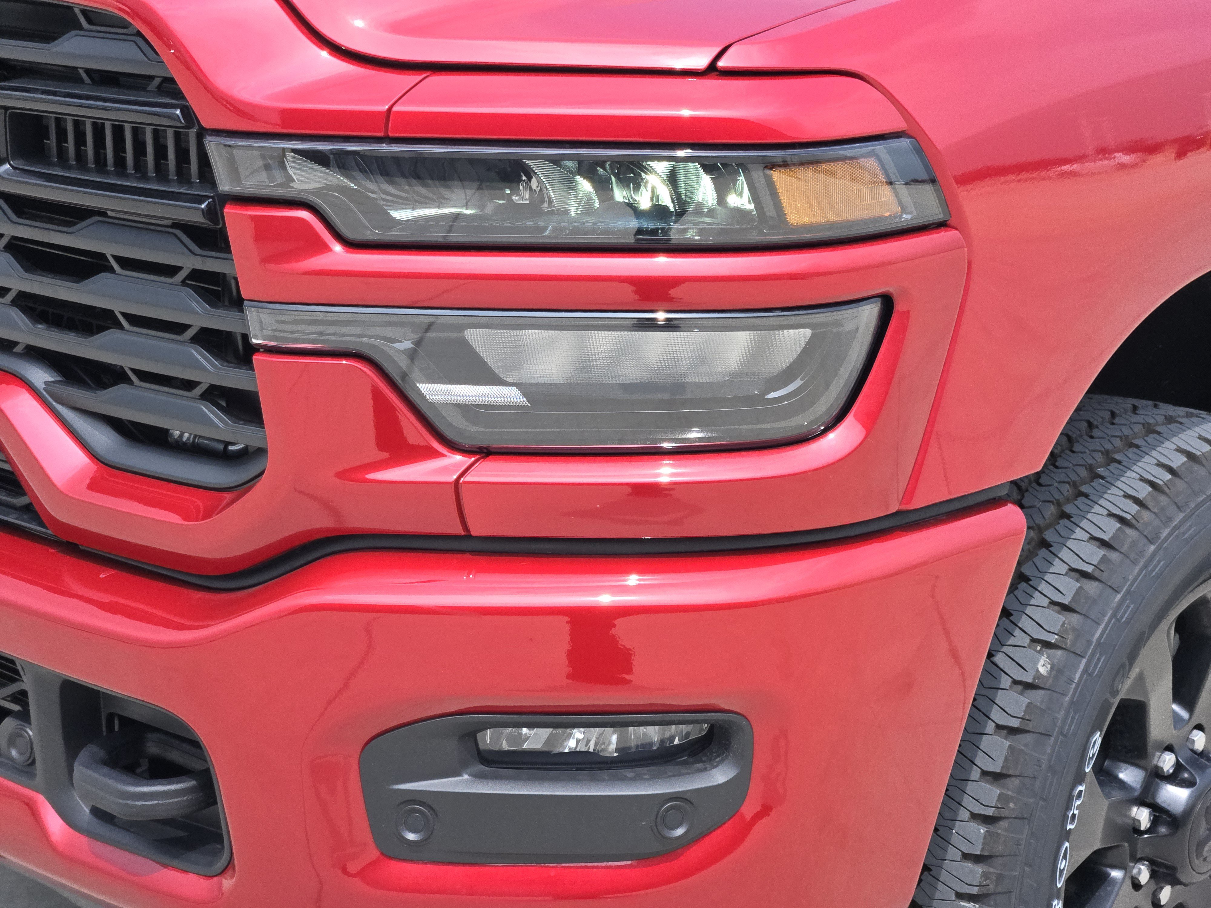New 2026 Molten Red Pearl-Coat Exterior Paint RAM Lone Star Crew Cab 4x4 8