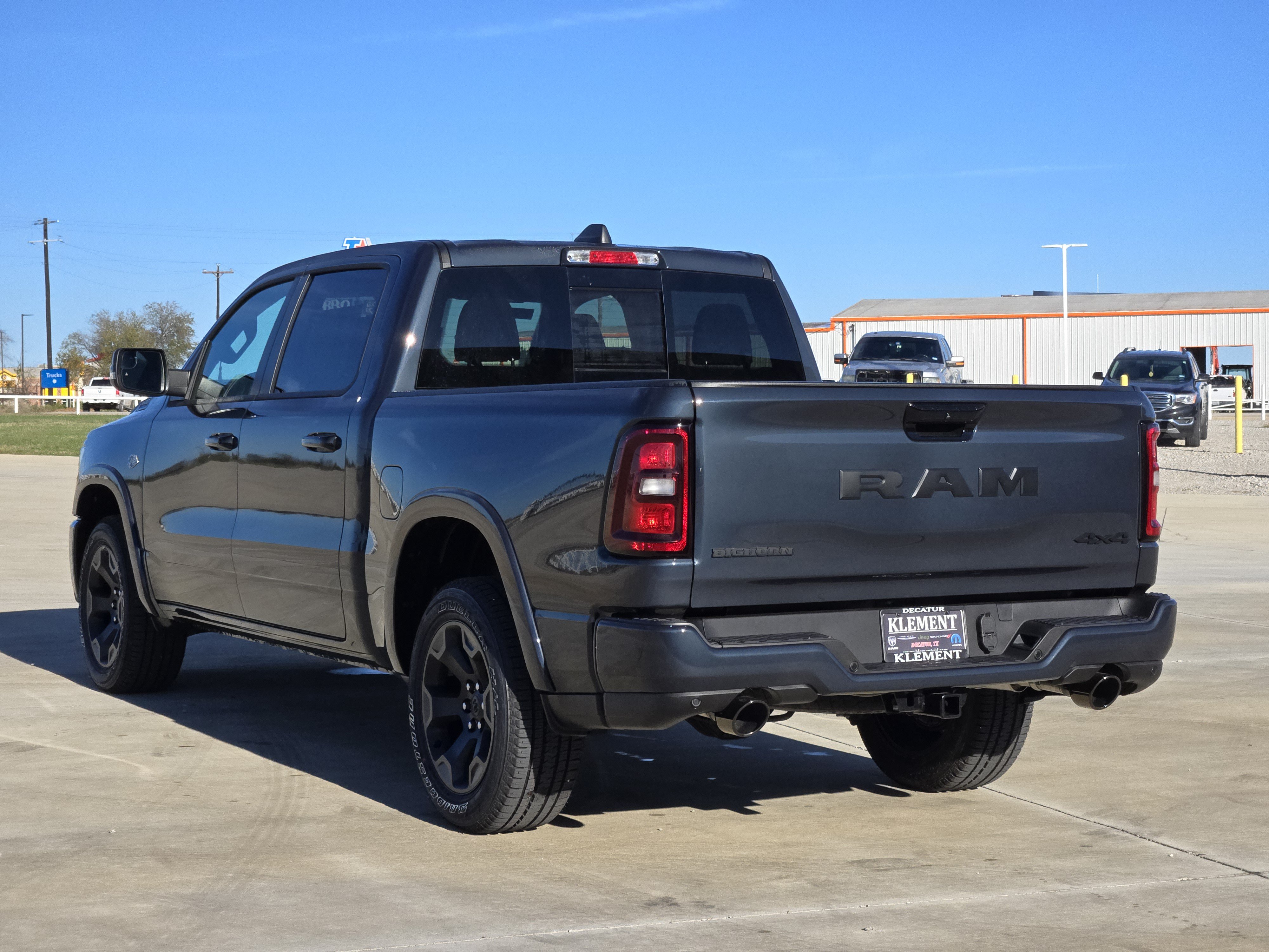 New 2026 Forged Blue Metallic Exterior Paint RAM Big Horn Crew Cab 4x4 5