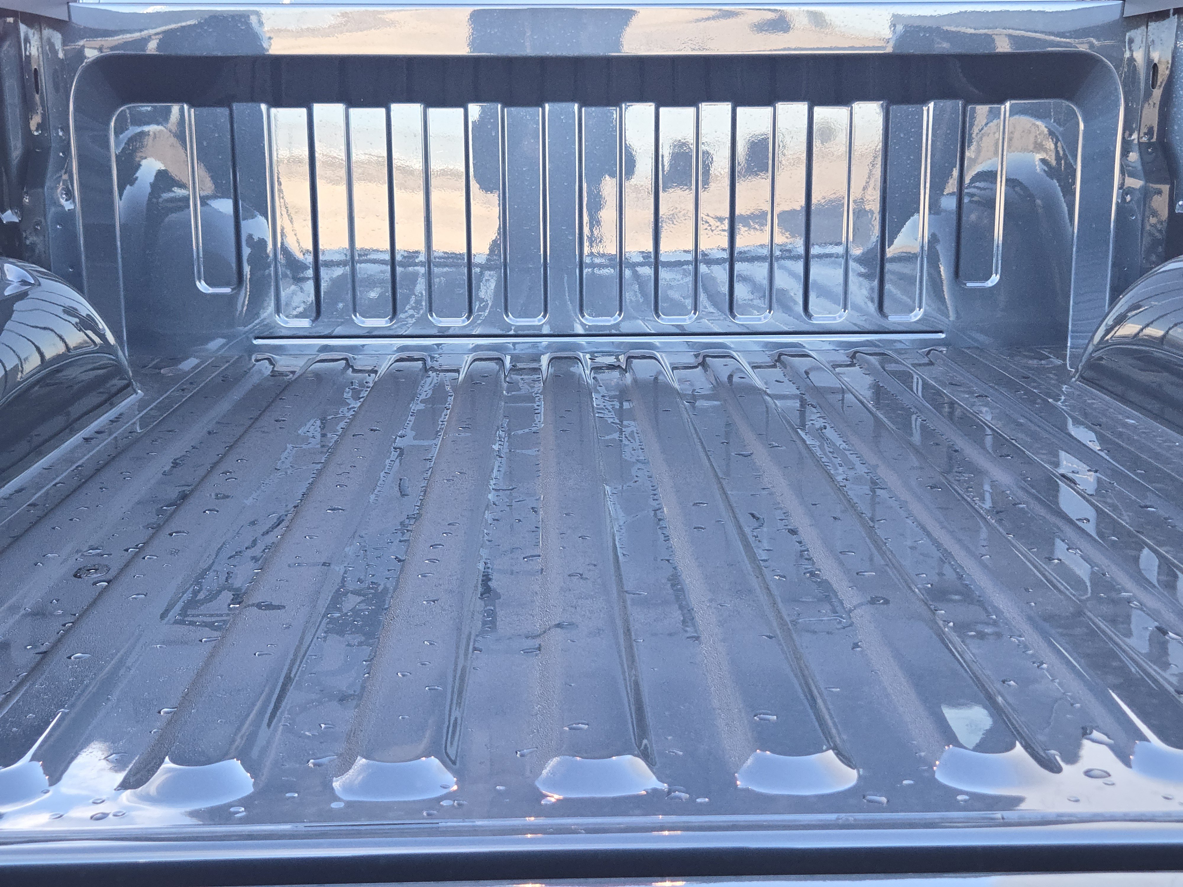 New 2026 Forged Blue Metallic Exterior Paint RAM Big Horn Crew Cab 4x4 5