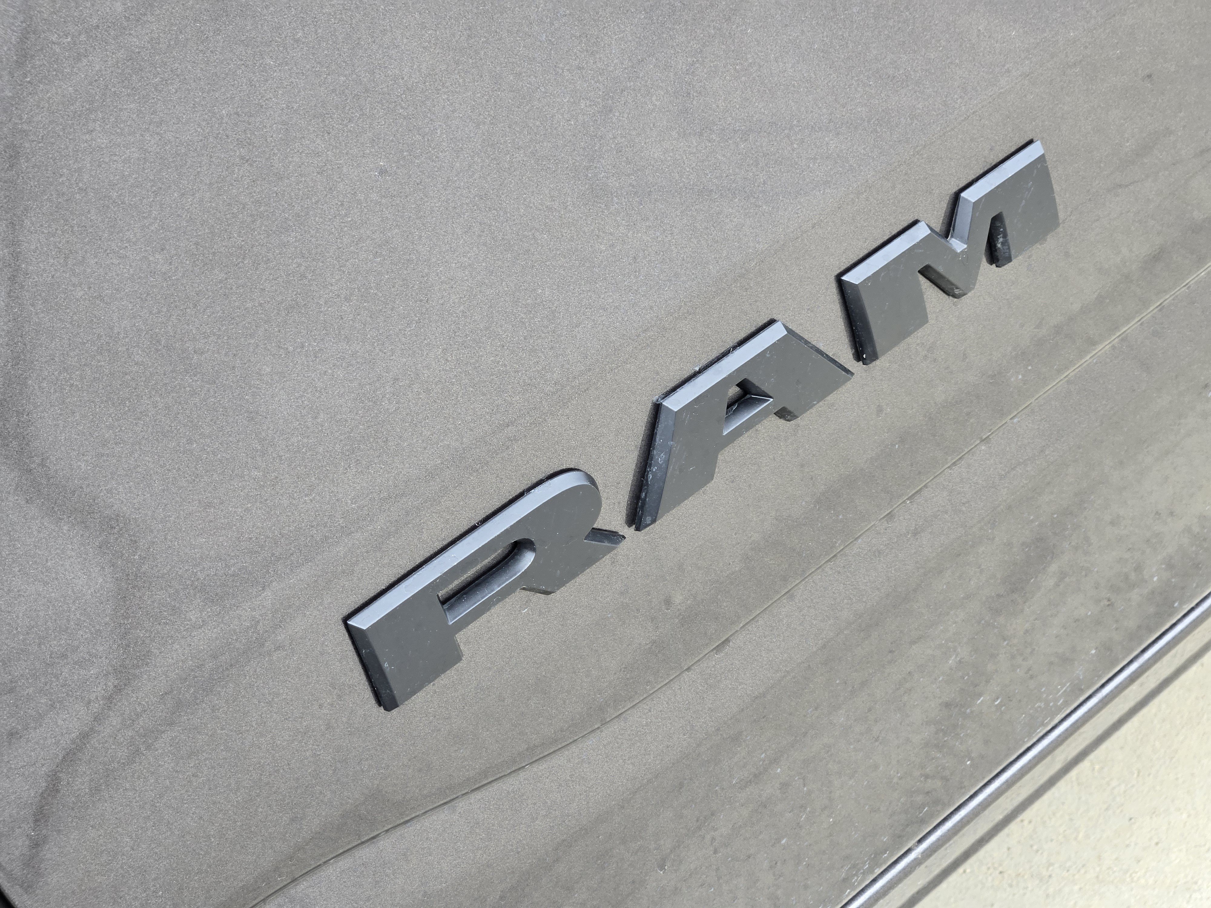 New 2026 Granite Crystal Metallic Clear-Coat Exterior Paint RAM Warlock Crew Cab 4x4 5