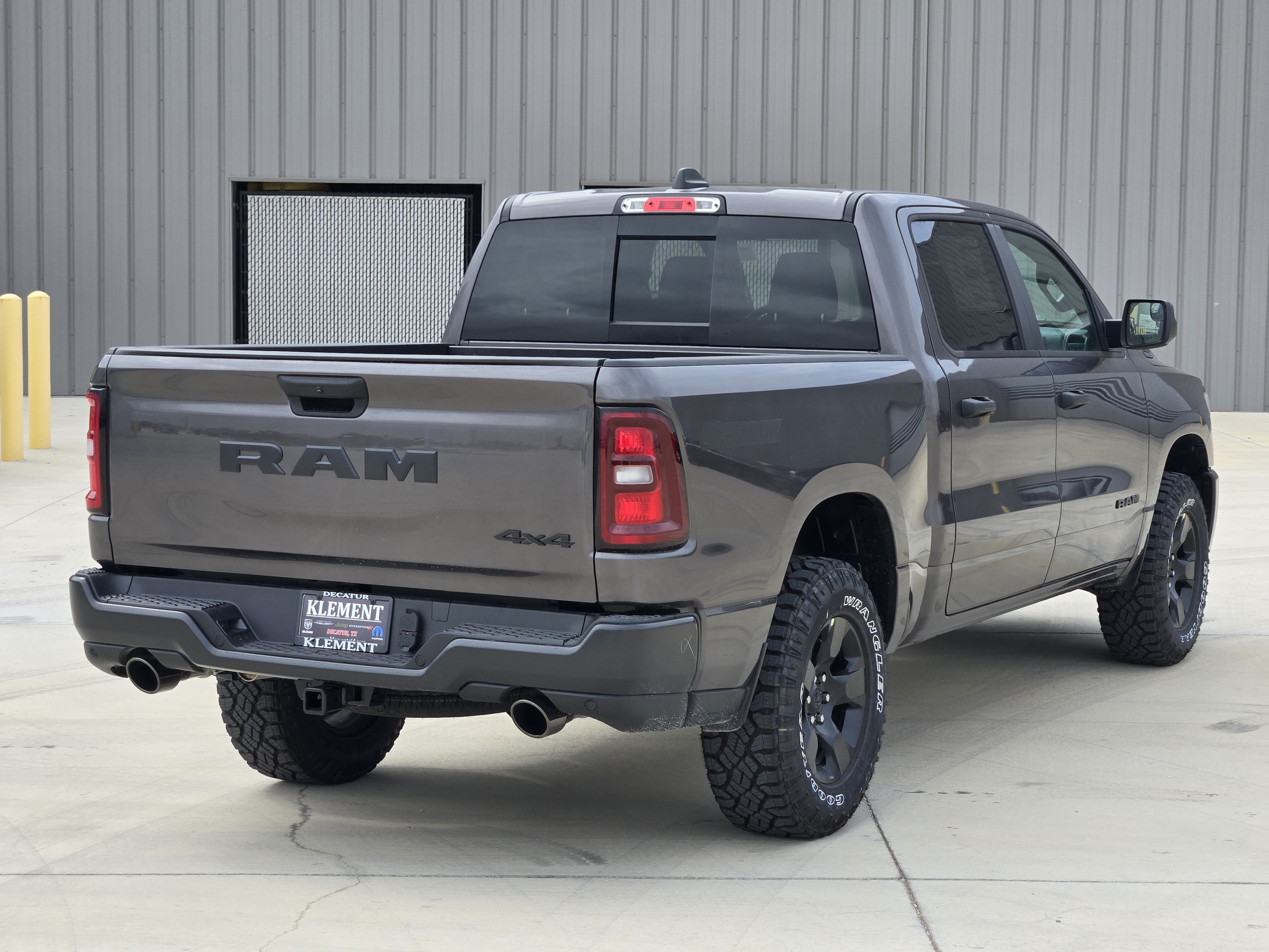 New 2026 Granite Crystal Metallic Clear-Coat Exterior Paint RAM Warlock Crew Cab 4x4 5