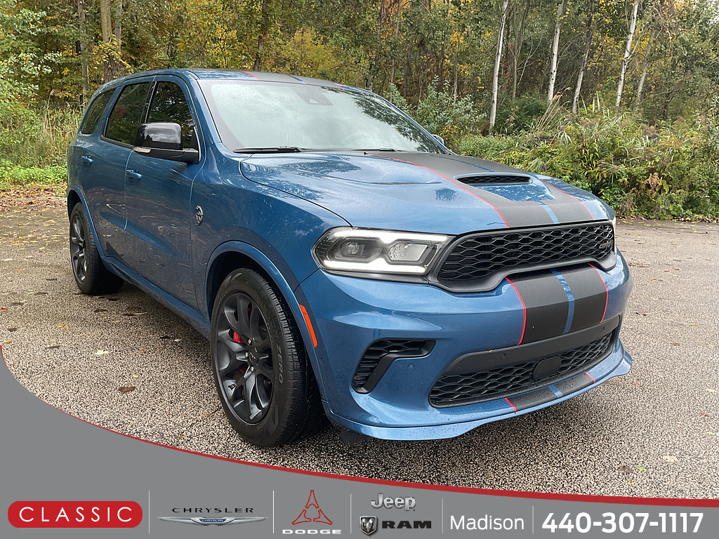 Blue (Frostbite Pearl Coat) 2024 Dodge Durango SUV / Crossover All-Wheel Drive 8-Speed Automatic