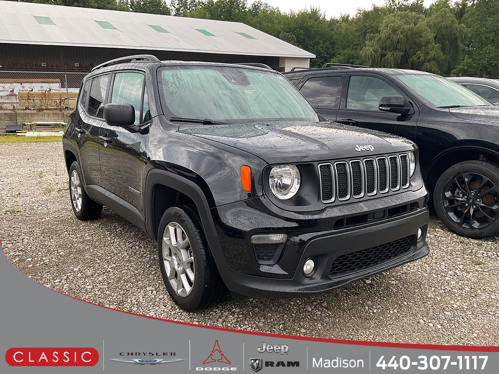 Black Clear Coat 2023 Jeep Renegade SUV / Crossover Four-Wheel Drive 9-Speed Automatic