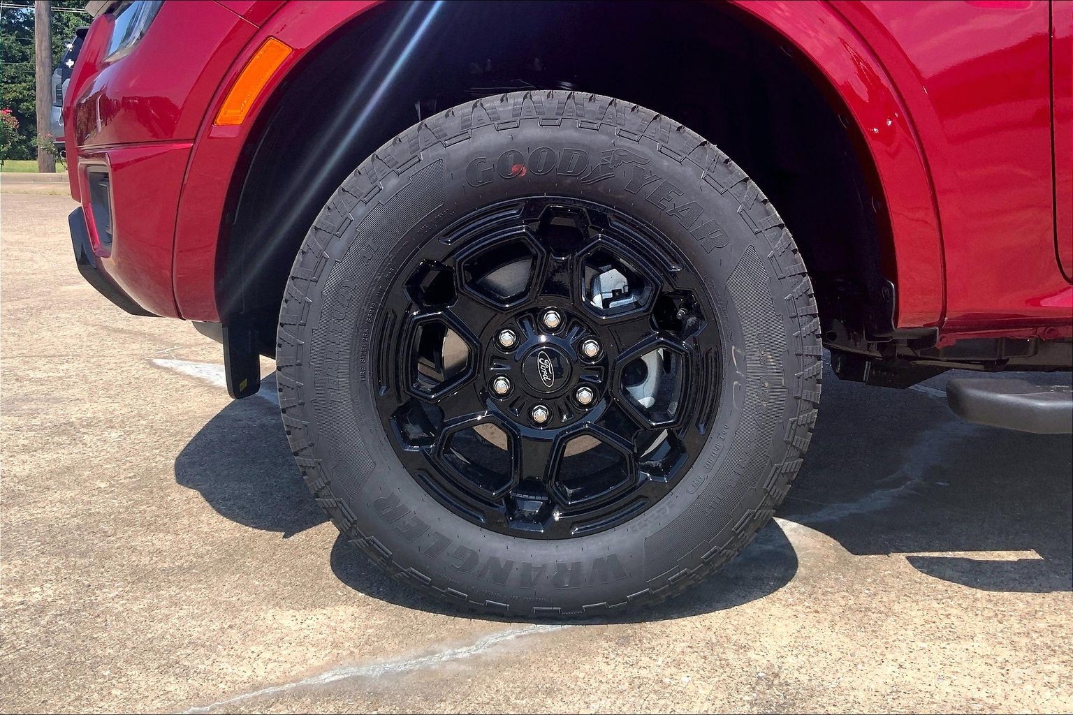 2026 Ford Ranger XLT Ruby Red Metallic Tinted Clearcoat at Lufkin Ford