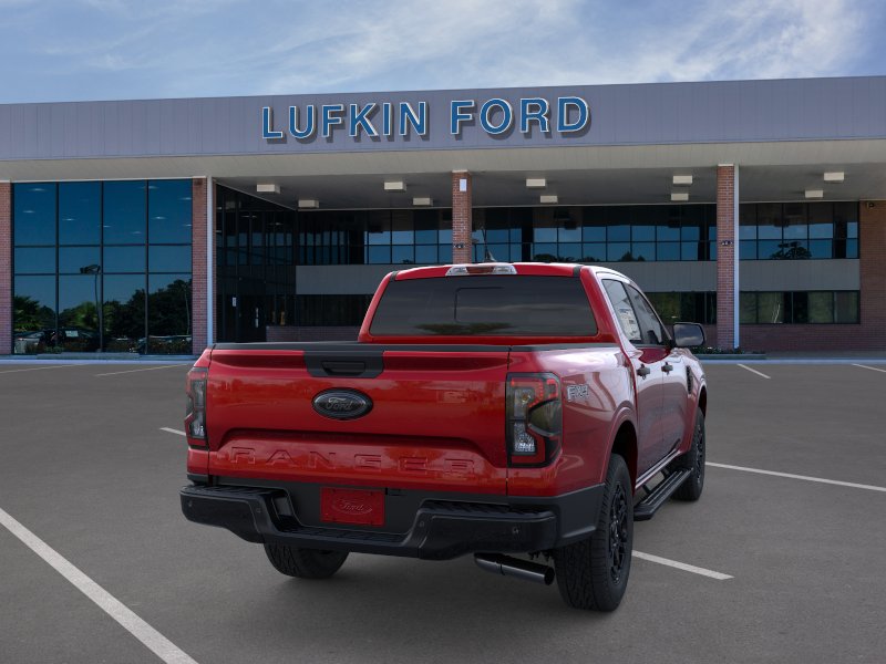2026 Ford Ranger XLT Ruby Red Metallic Tinted Clearcoat at Lufkin Ford