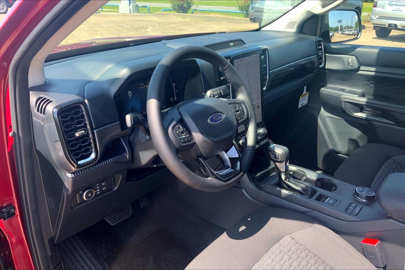 2026 Ford Ranger XLT Ruby Red Metallic Tinted Clearcoat at Lufkin Ford