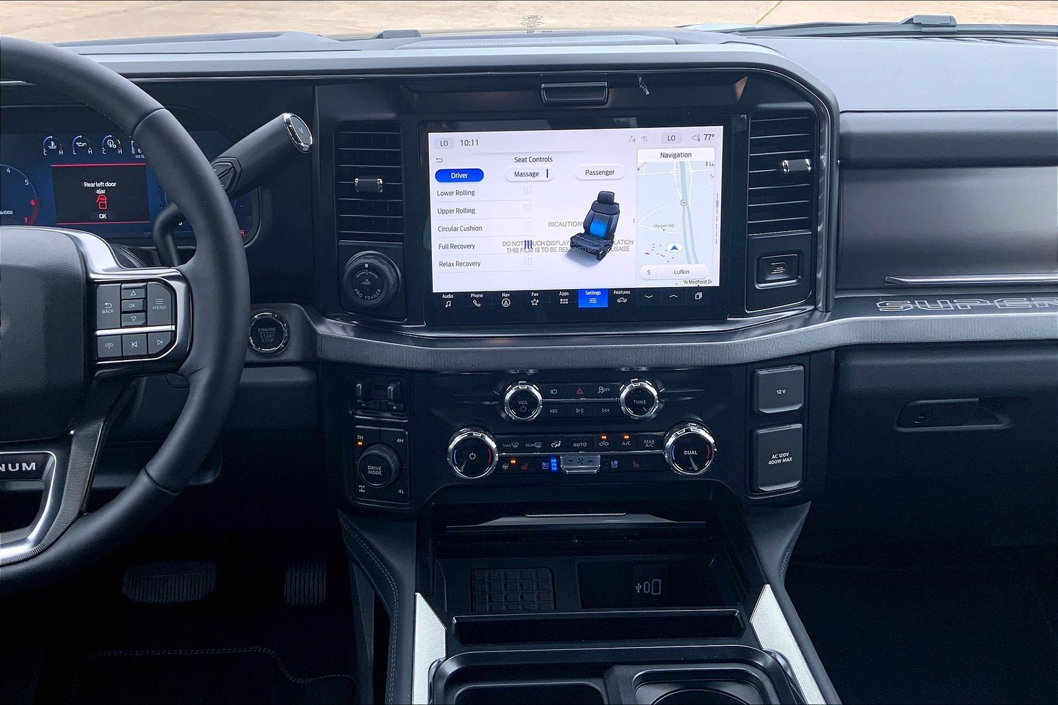2026 Ford Super Duty F-350 SRW Platinum Agate Black at Lufkin Ford