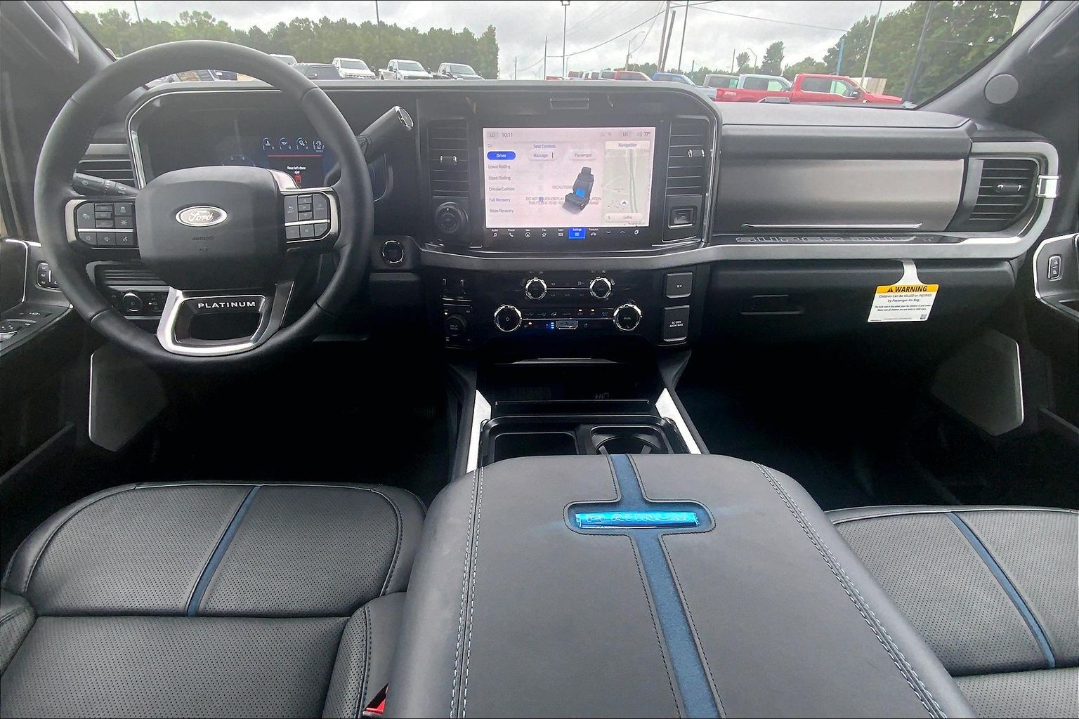 2026 Ford Super Duty F-350 SRW Platinum Agate Black at Lufkin Ford