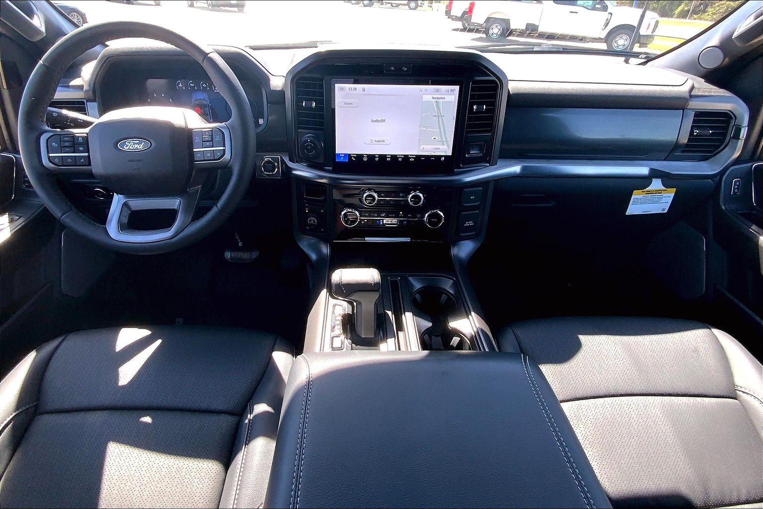2026 Ford F-150 LARIAT Agate Black at Lufkin Ford