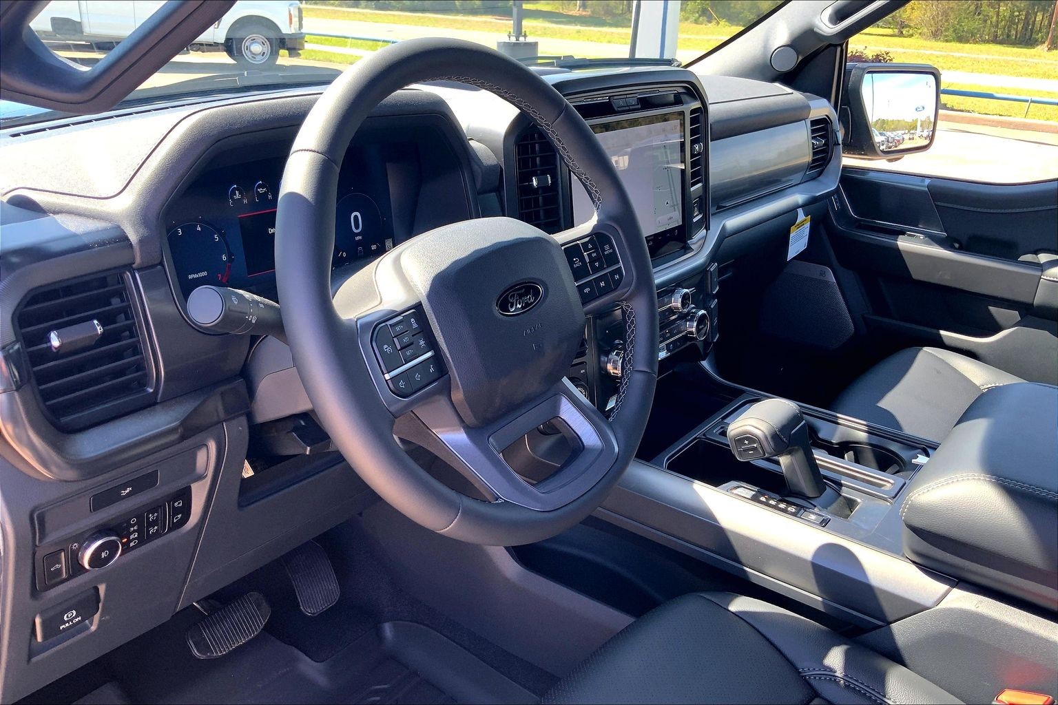 2026 Ford F-150 LARIAT Agate Black at Lufkin Ford