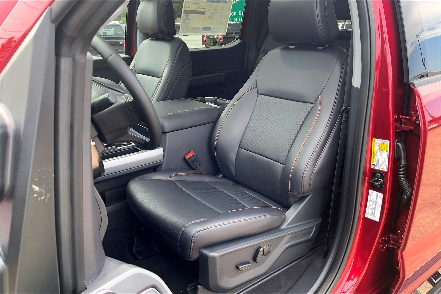 2026 Ford Super Duty F-250 SRW LARIAT Ruby Red Metallic Tinted Clearcoat at Lufkin Ford