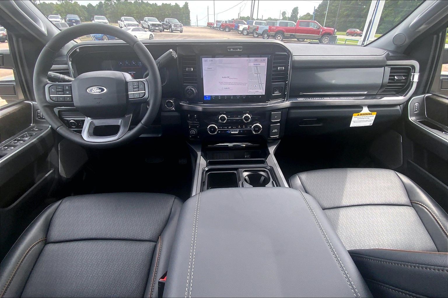 2026 Ford Super Duty F-250 SRW LARIAT Ruby Red Metallic Tinted Clearcoat at Lufkin Ford