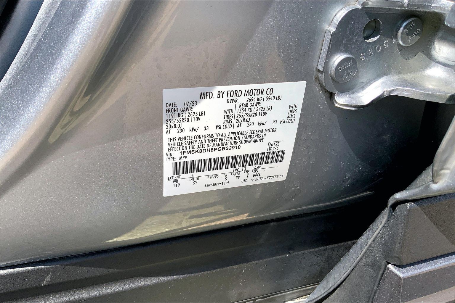 2023 Ford Explorer XLT Iconic Silver at Lufkin Ford