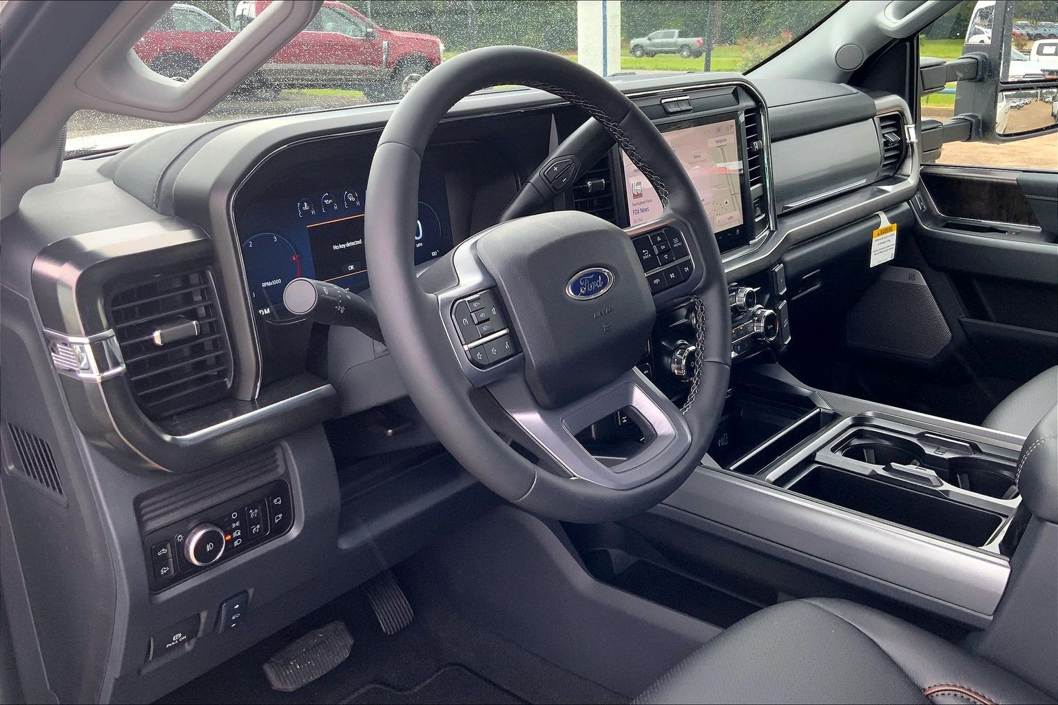 2026 Ford Super Duty F-250 SRW LARIAT Star White Metallic Tri-Coat at Lufkin Ford