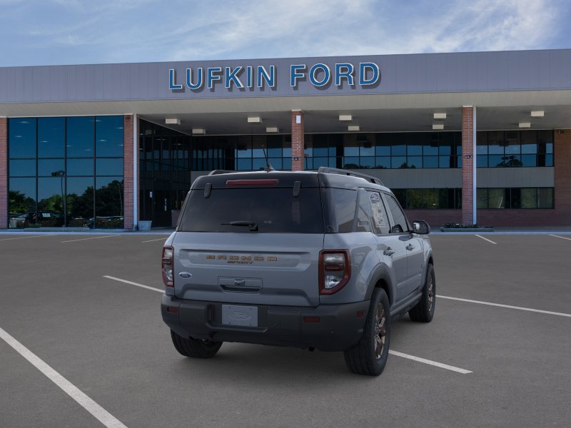 2026 Ford Bronco Sport Big Bend Azure Gray Metallic Tri-Coat at Lufkin Ford