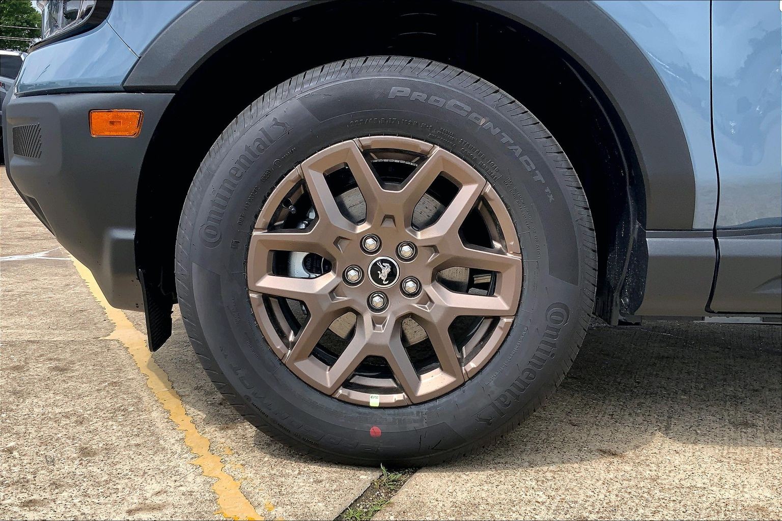 2026 Ford Bronco Sport Big Bend Azure Gray Metallic Tri-Coat at Lufkin Ford