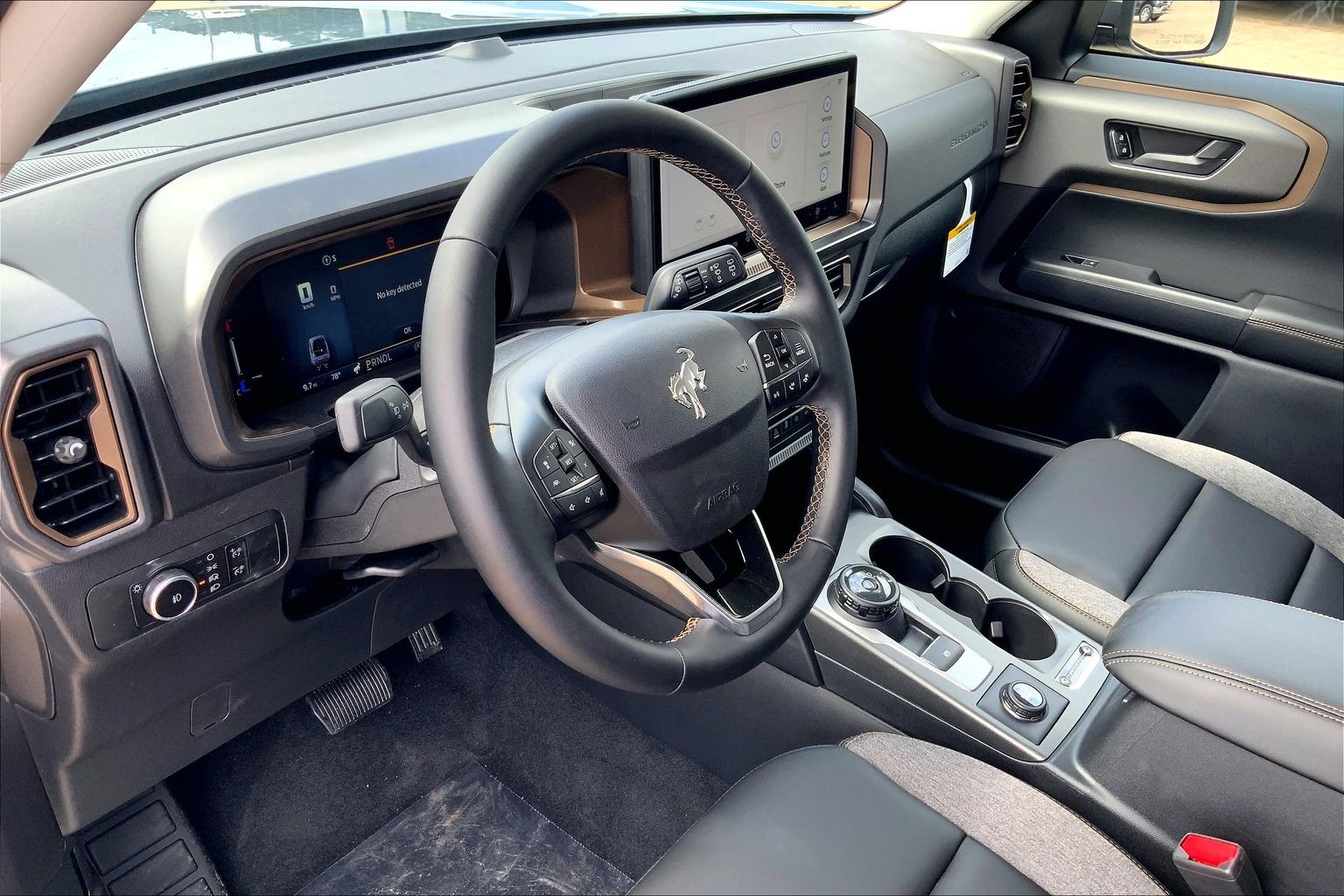 2026 Ford Bronco Sport Big Bend Azure Gray Metallic Tri-Coat at Lufkin Ford