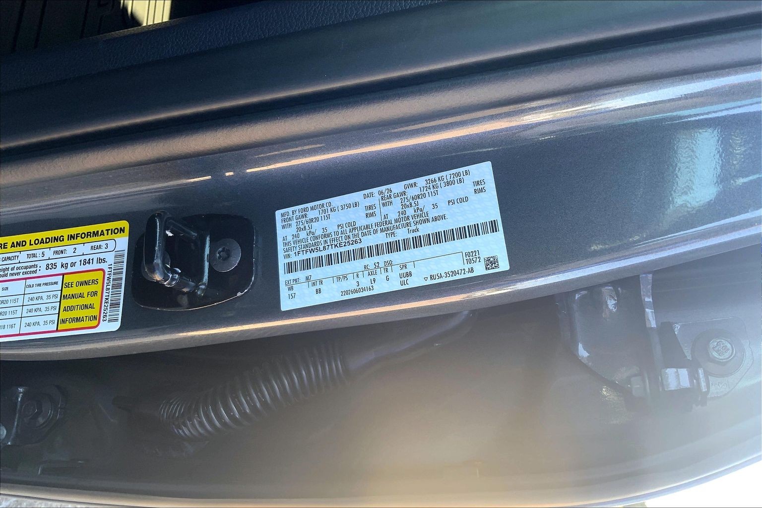2026 Ford F-150 LARIAT Carbonized Gray at Lufkin Ford