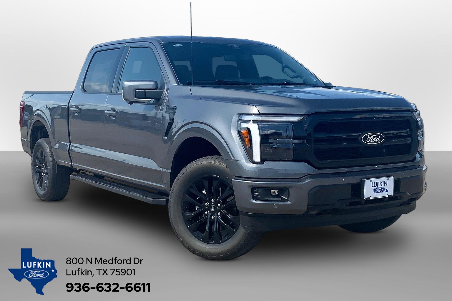 2026 Ford F-150 LARIAT Carbonized Gray at Lufkin Ford