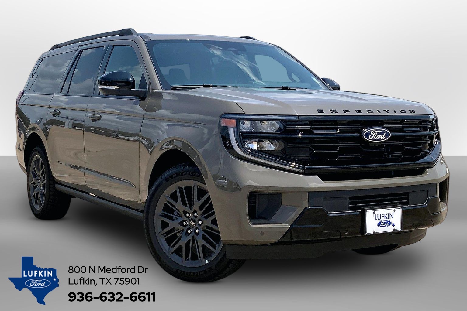 2027 Ford Expedition Max MAX Platinum Marsh Gray at Lufkin Ford