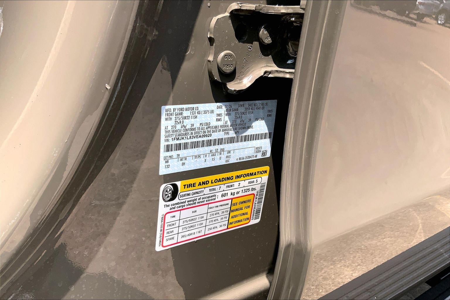 2027 Ford Expedition Max MAX Platinum Marsh Gray at Lufkin Ford