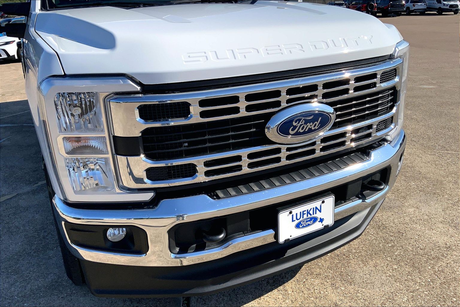 2025 Ford Super Duty F-250 SRW XLT Oxford White at Lufkin Ford