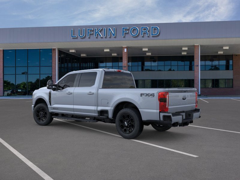 2026 Ford Super Duty F-350 SRW LARIAT Glacier Gray Metallic Tri-Coat at Lufkin Ford