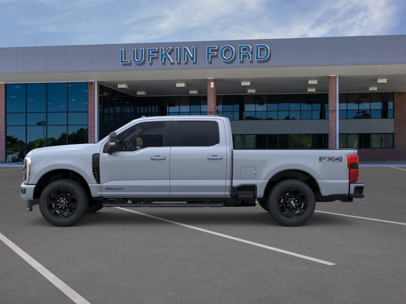 2026 Ford Super Duty F-350 SRW LARIAT Glacier Gray Metallic Tri-Coat at Lufkin Ford