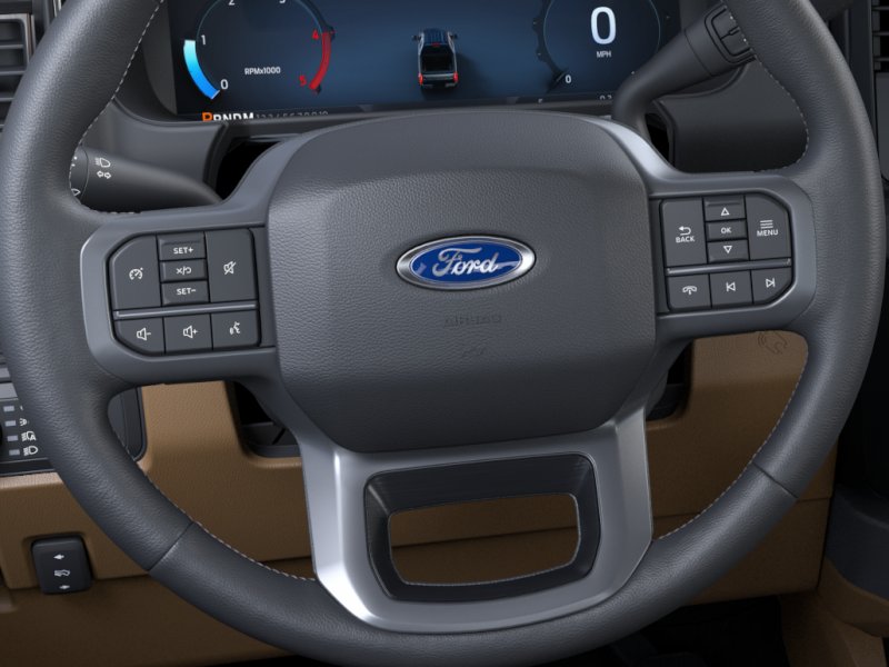 2026 Ford Super Duty F-350 SRW LARIAT Glacier Gray Metallic Tri-Coat at Lufkin Ford