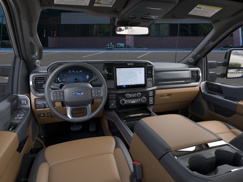 2026 Ford Super Duty F-350 SRW LARIAT Glacier Gray Metallic Tri-Coat at Lufkin Ford