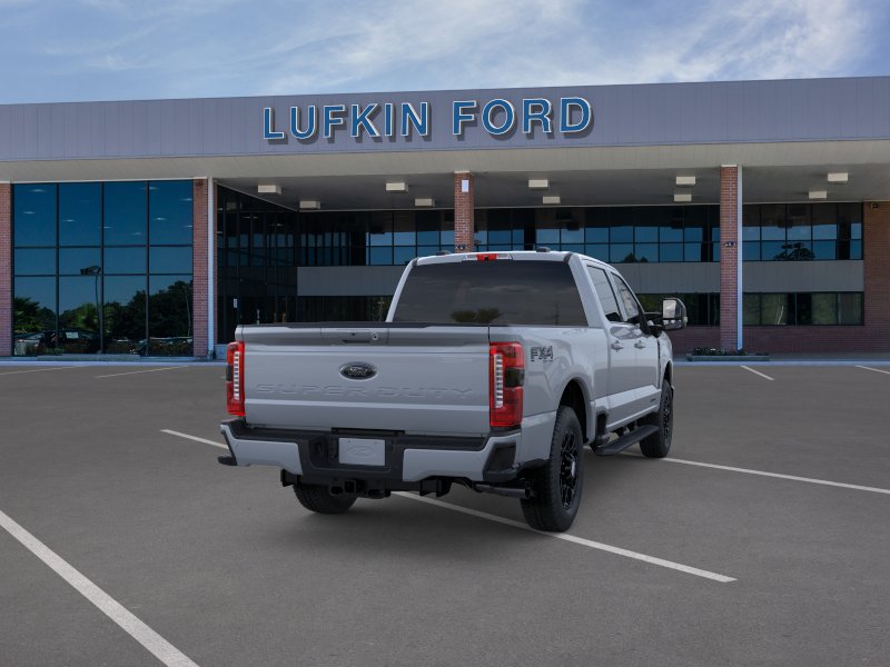 2026 Ford Super Duty F-350 SRW LARIAT Glacier Gray Metallic Tri-Coat at Lufkin Ford