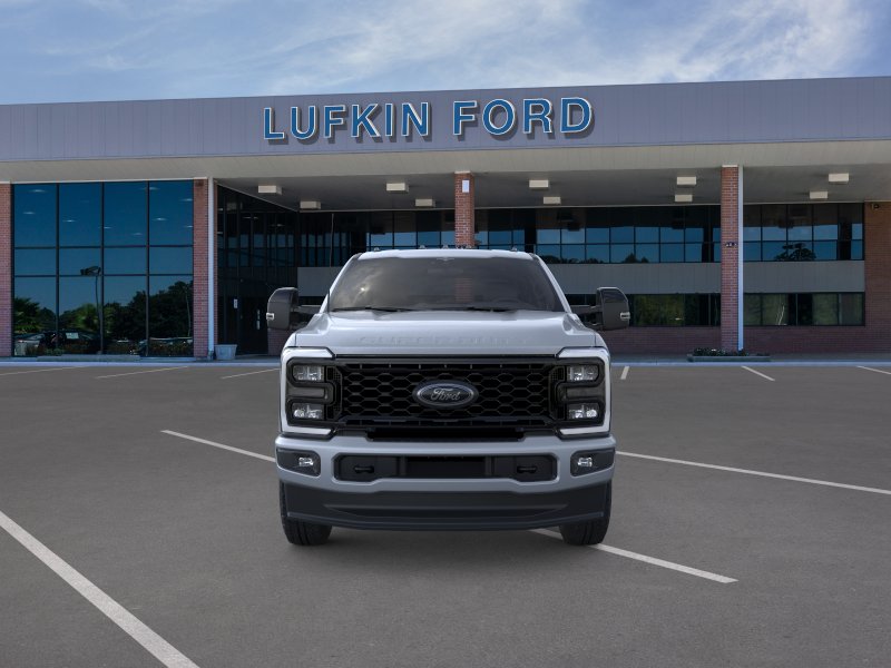 2026 Ford Super Duty F-350 SRW LARIAT Glacier Gray Metallic Tri-Coat at Lufkin Ford