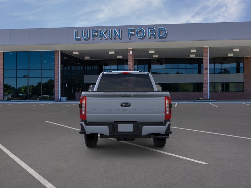 2026 Ford Super Duty F-350 SRW LARIAT Glacier Gray Metallic Tri-Coat at Lufkin Ford