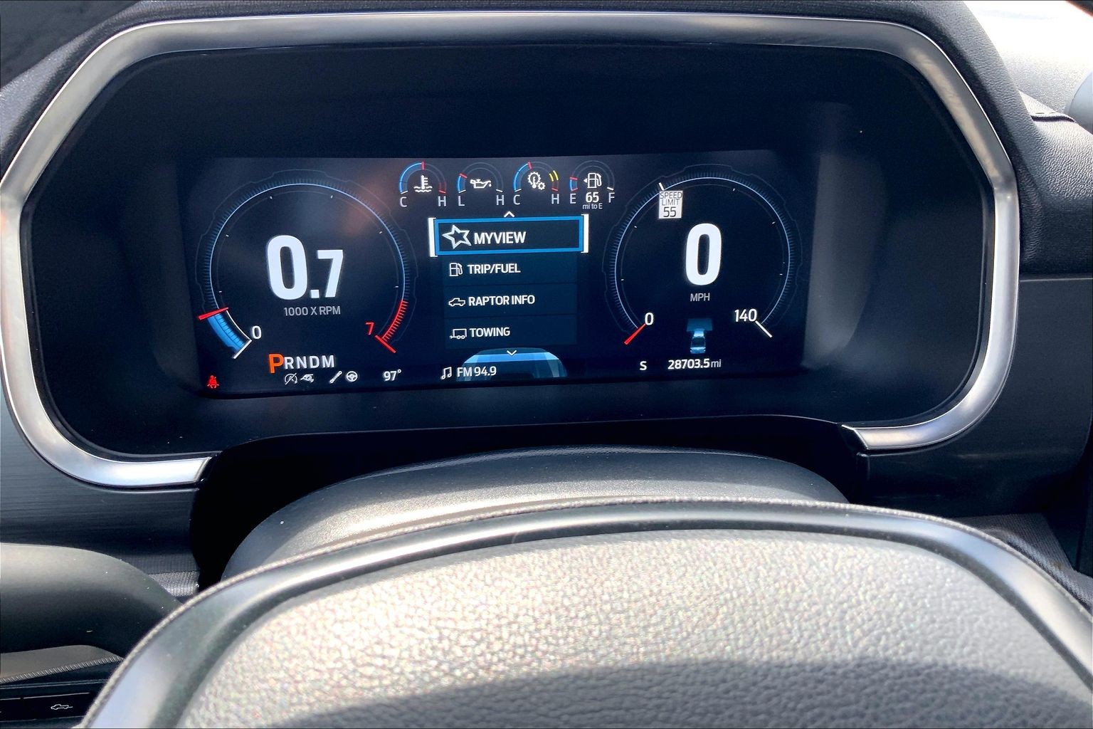 2023 Ford F-150 Raptor Iconic Silver at Lufkin Ford