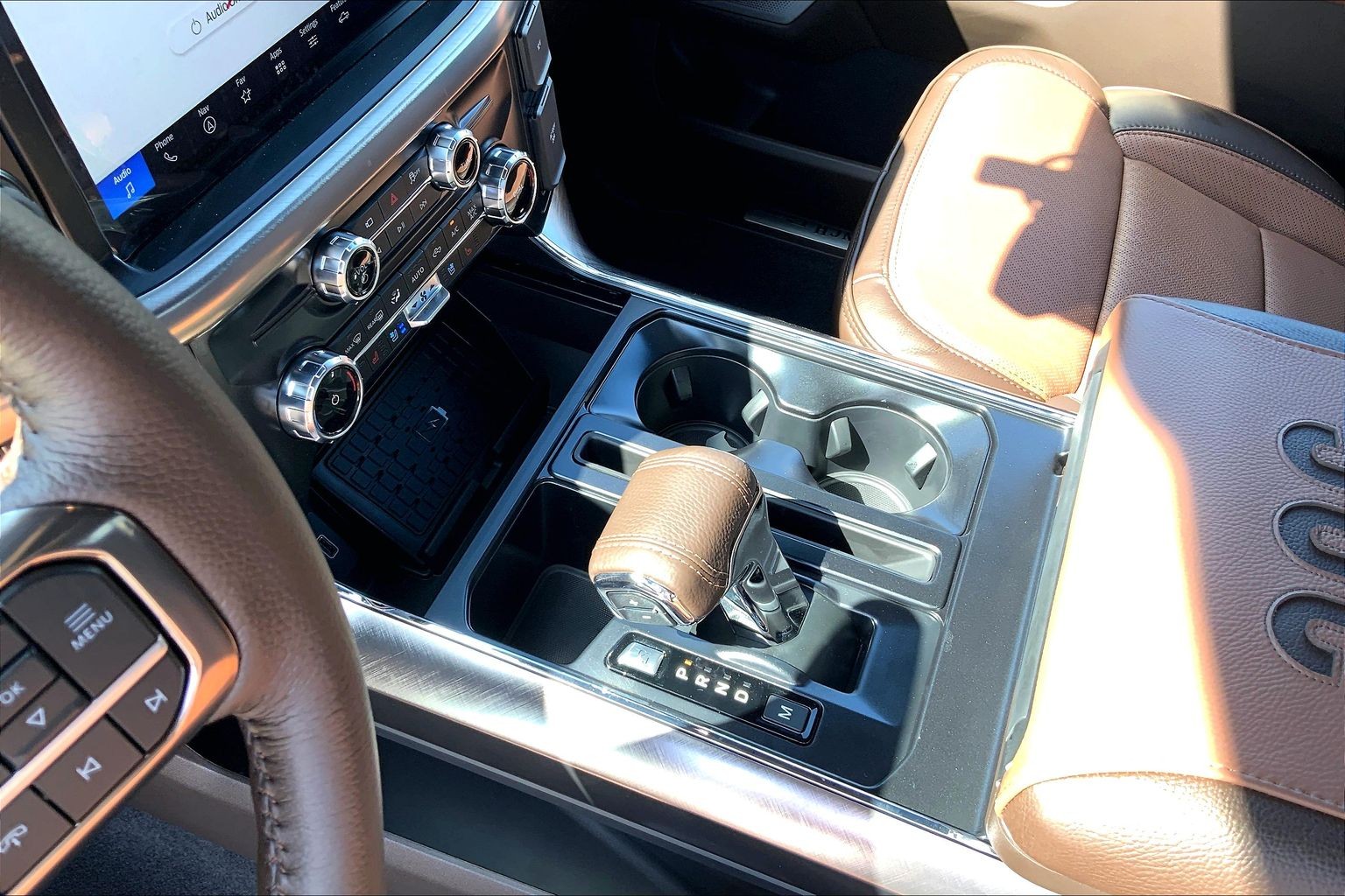 2026 Ford F-150 King Ranch Star White Metallic Tri-Coat at Lufkin Ford