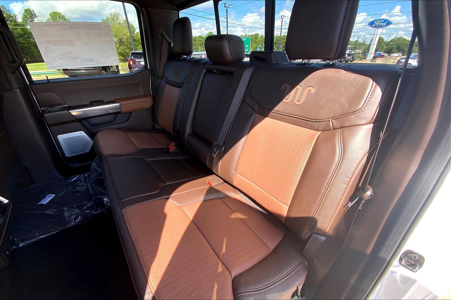 2026 Ford F-150 King Ranch Star White Metallic Tri-Coat at Lufkin Ford
