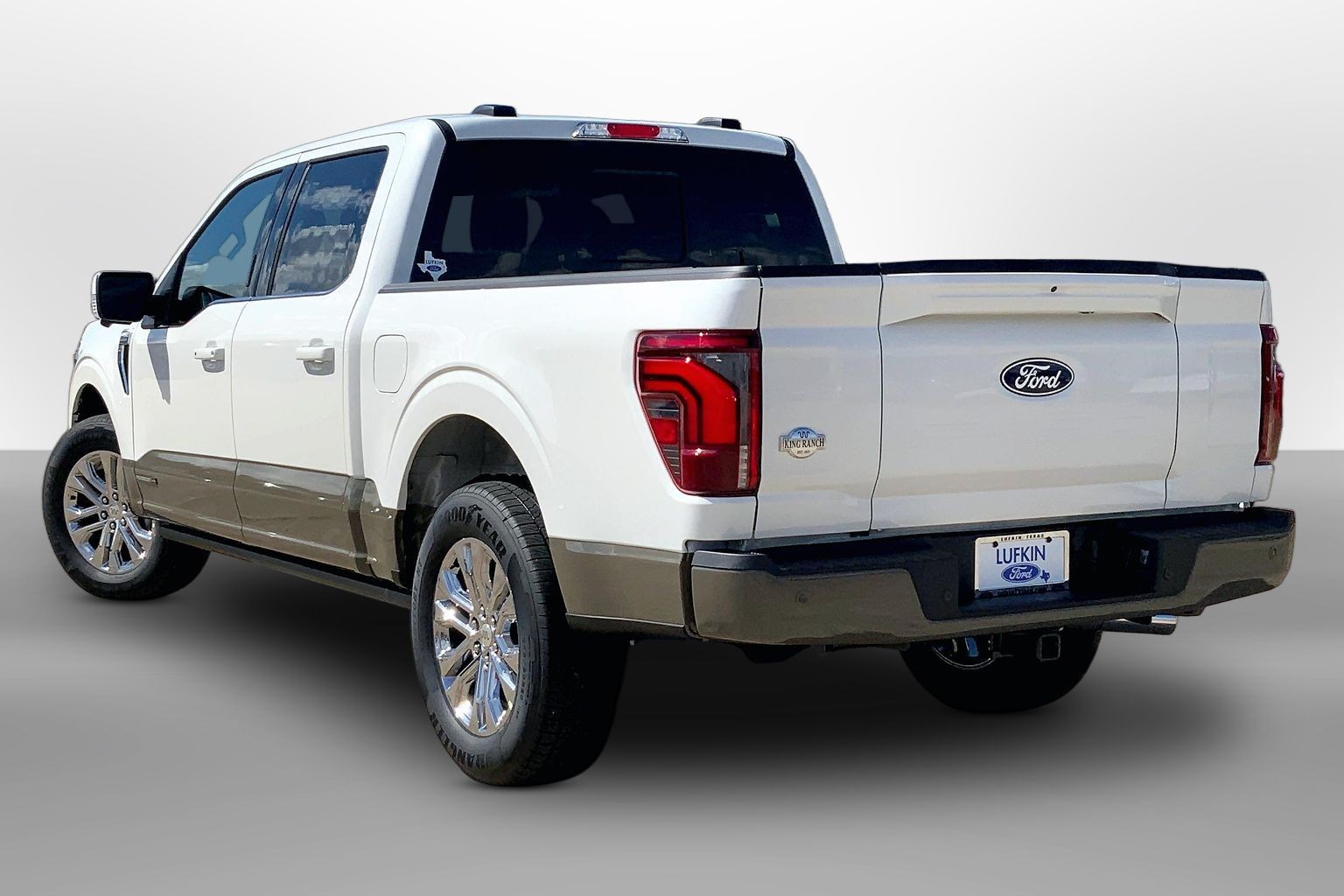 2026 Ford F-150 King Ranch Star White Metallic Tri-Coat at Lufkin Ford